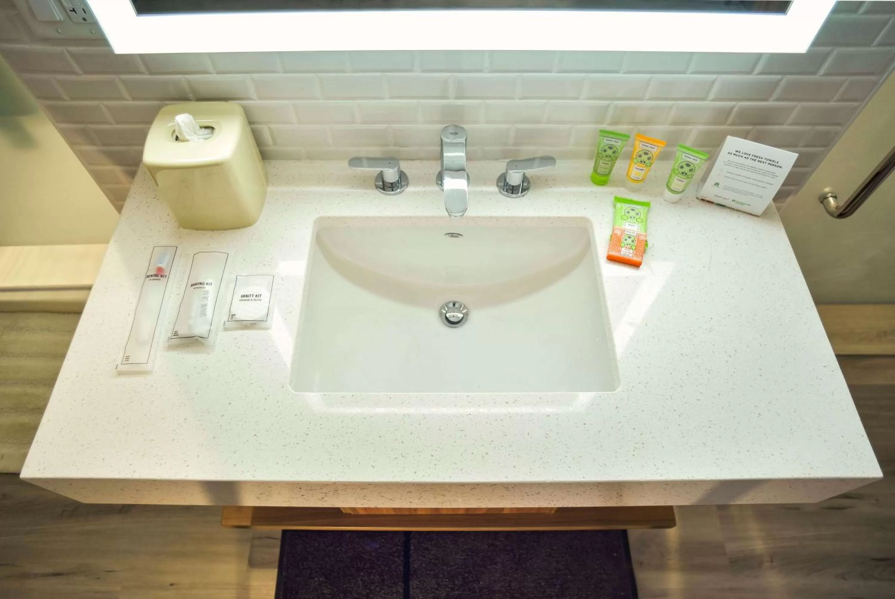 Bathroom in Wyndham Garden North Bergen - Secaucus