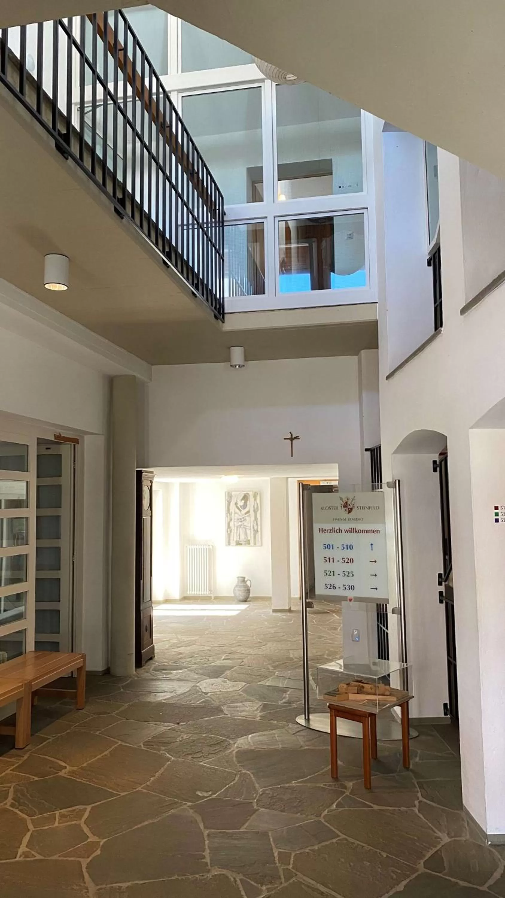 Lobby or reception in Kloster Steinfeld Gästehaus