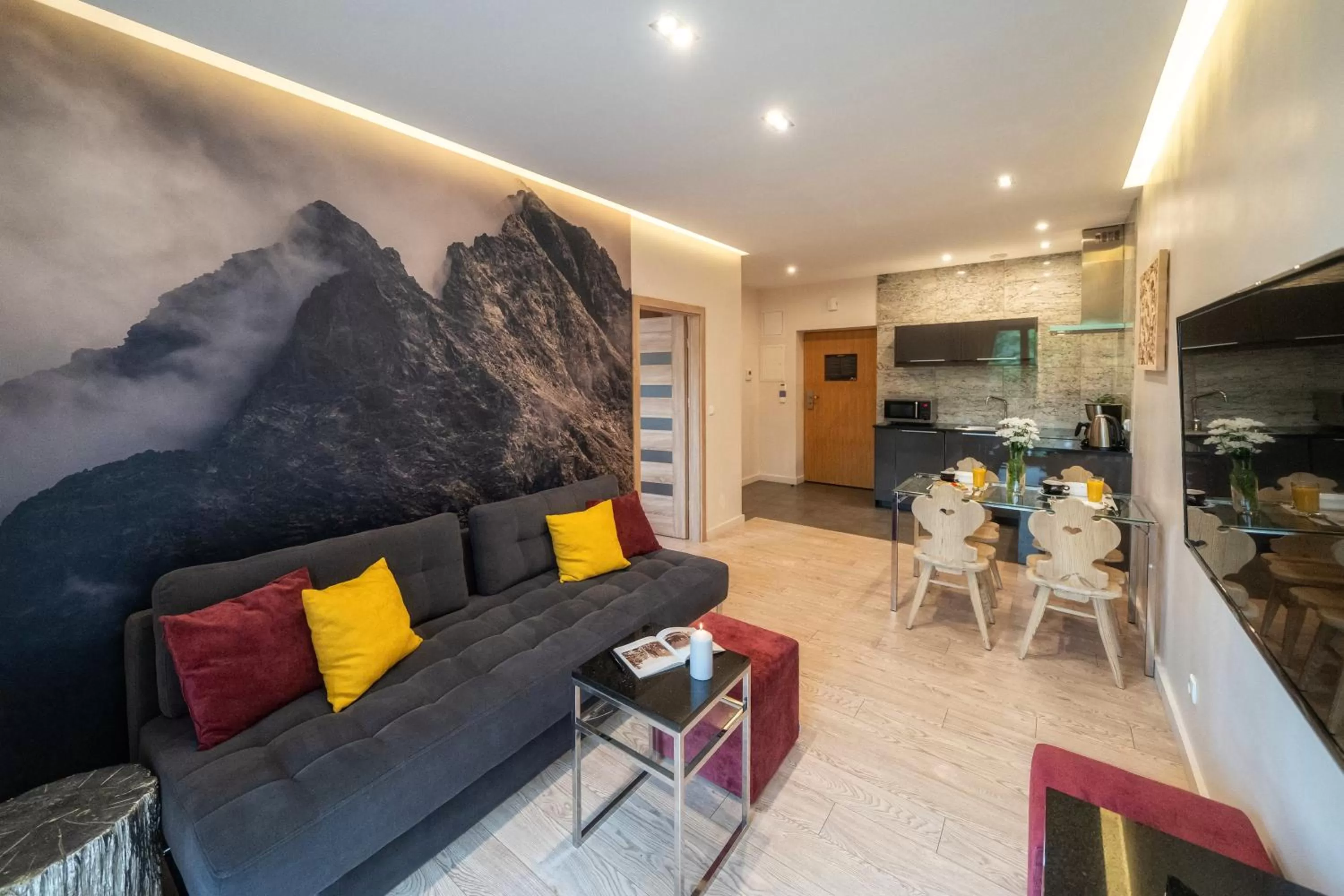 TV and multimedia in Aparthotel Giewont