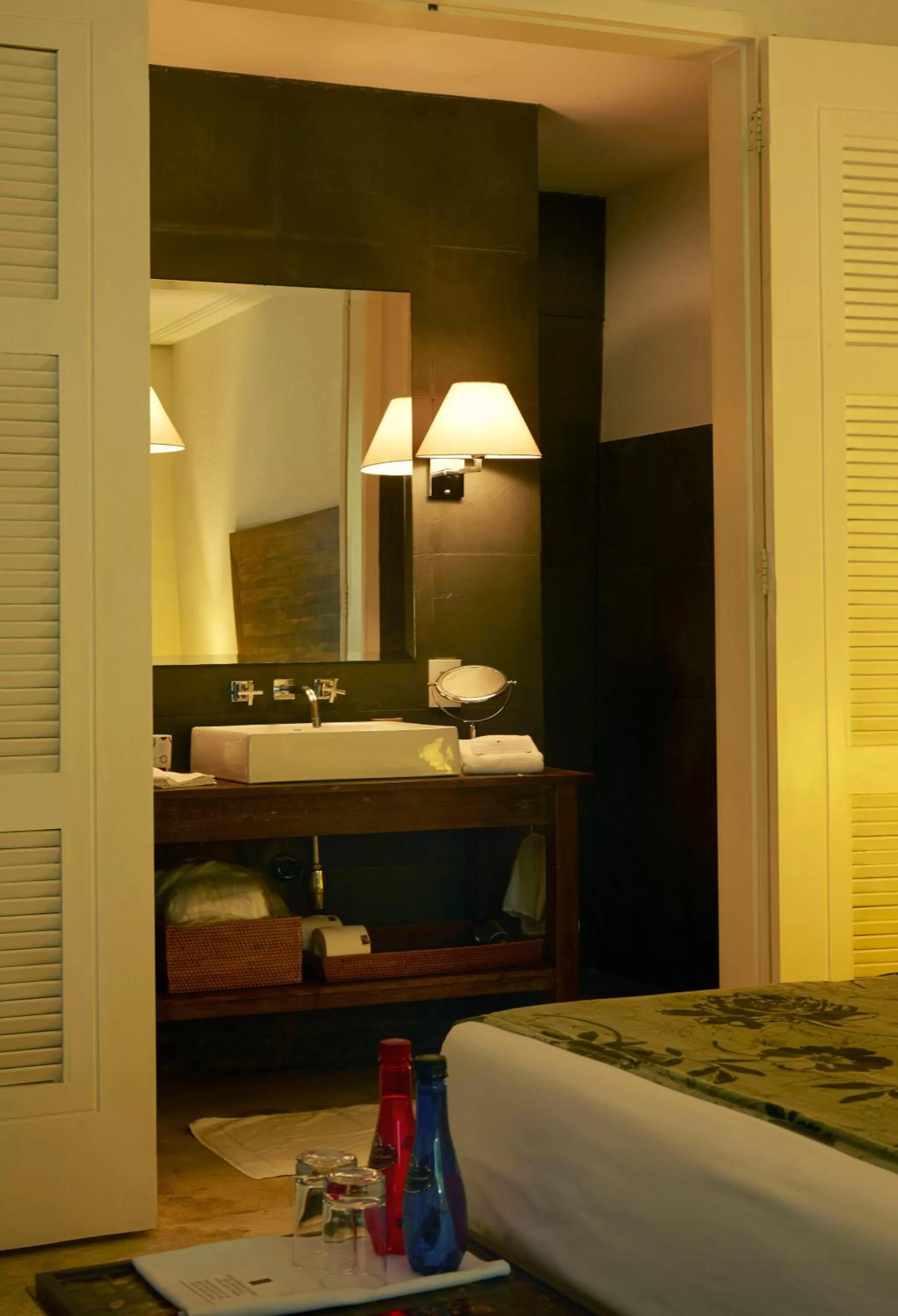 Bathroom, Bed in Santa Teresa Hotel Rio de Janeiro - MGallery Collection