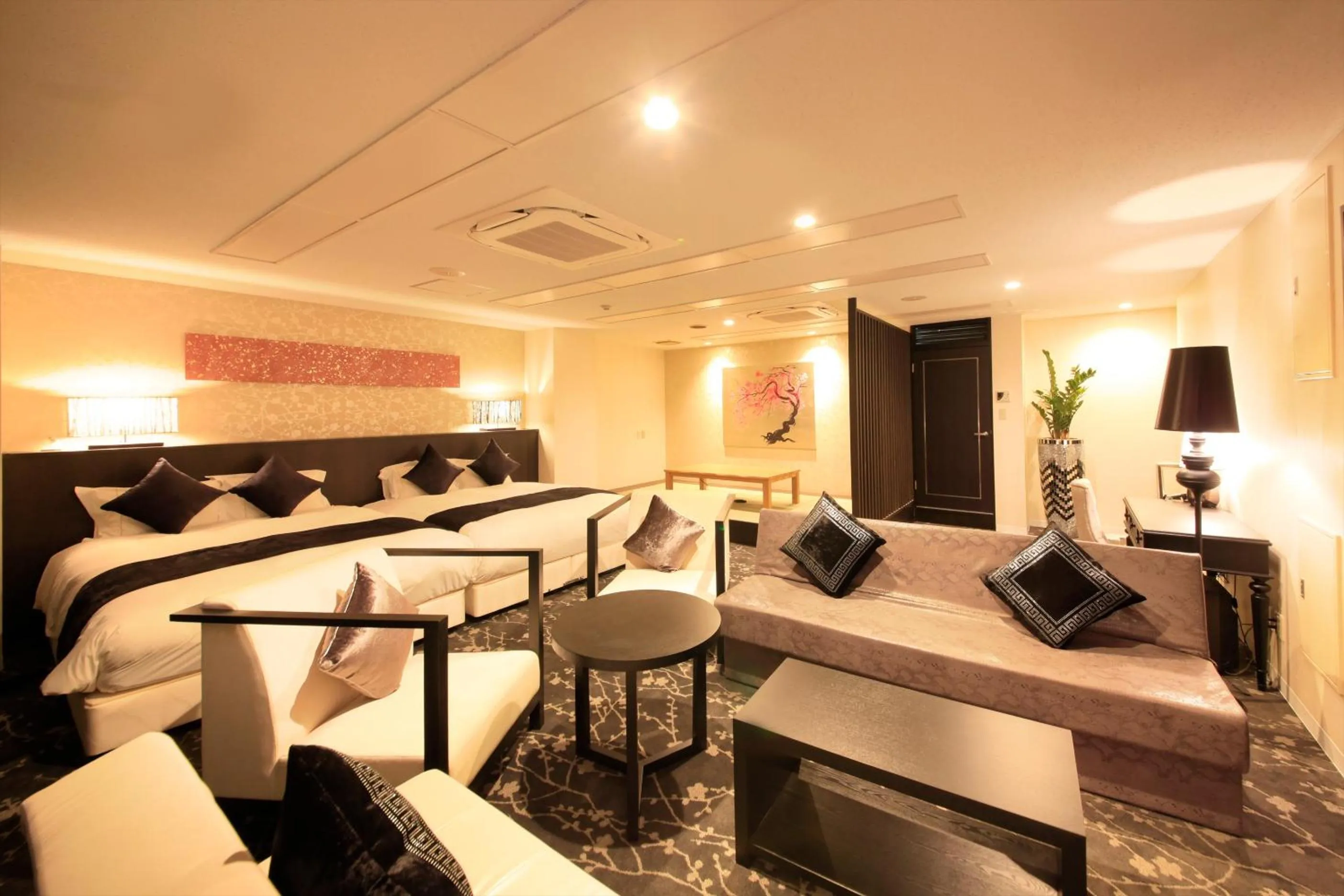 Photo of the whole room in Centurion Hotel Villa Suite Fukui Ekimae