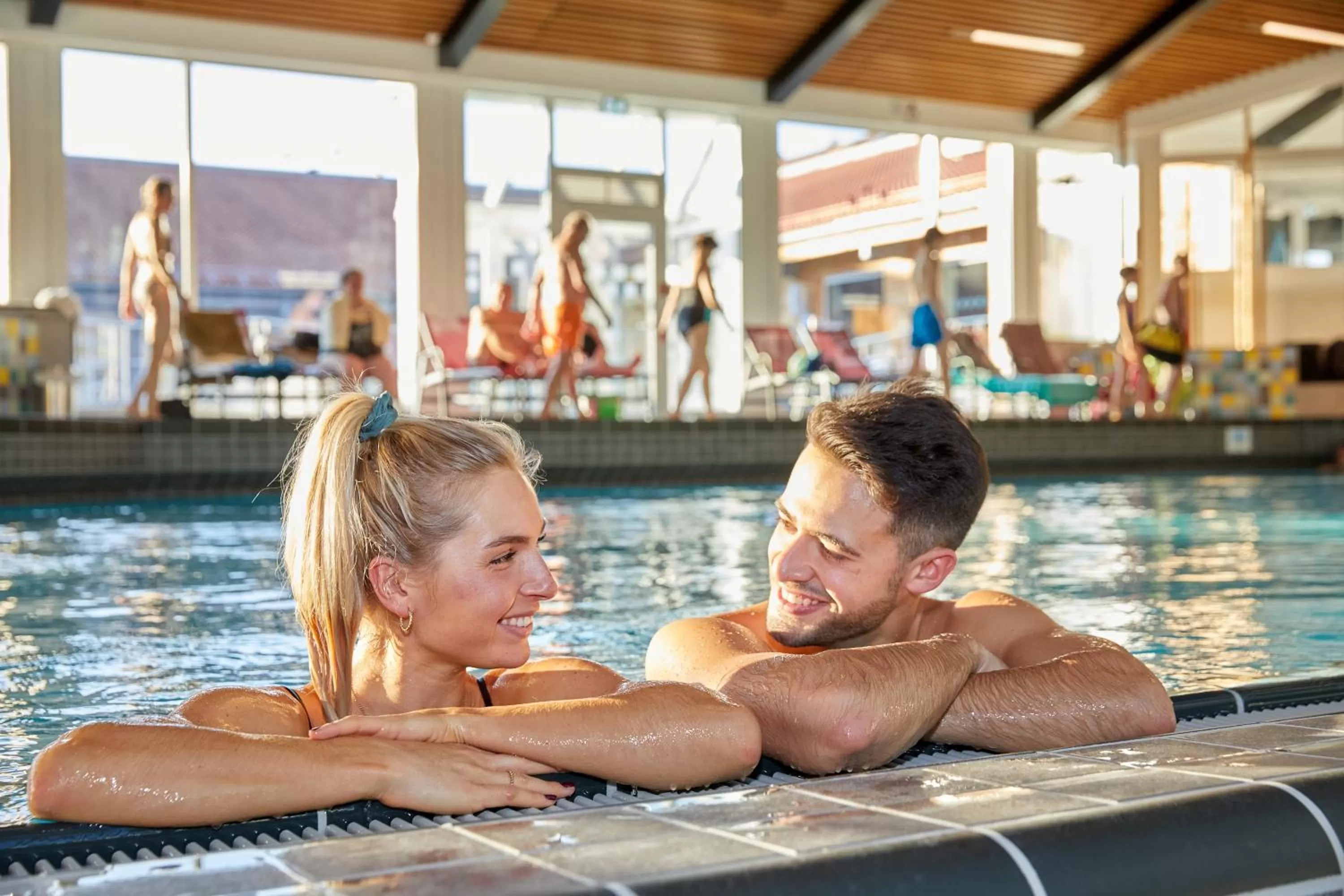 Swimming Pool in Appartement-Haus Blumenhof