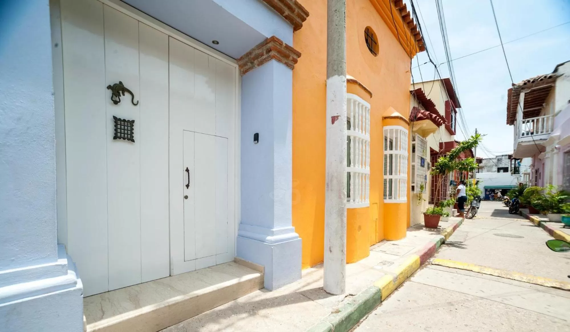 Facade/entrance in Posada La Fe