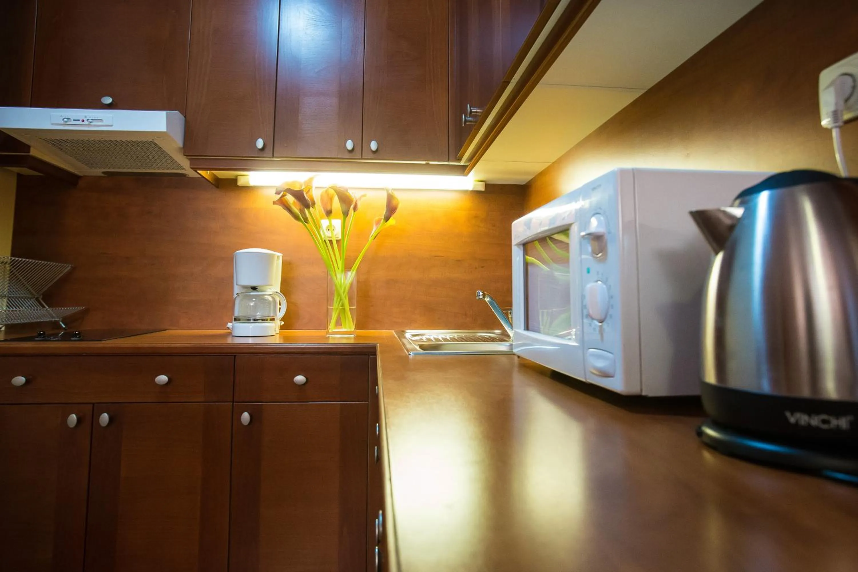 Kitchen or kitchenette in City Home Budapest