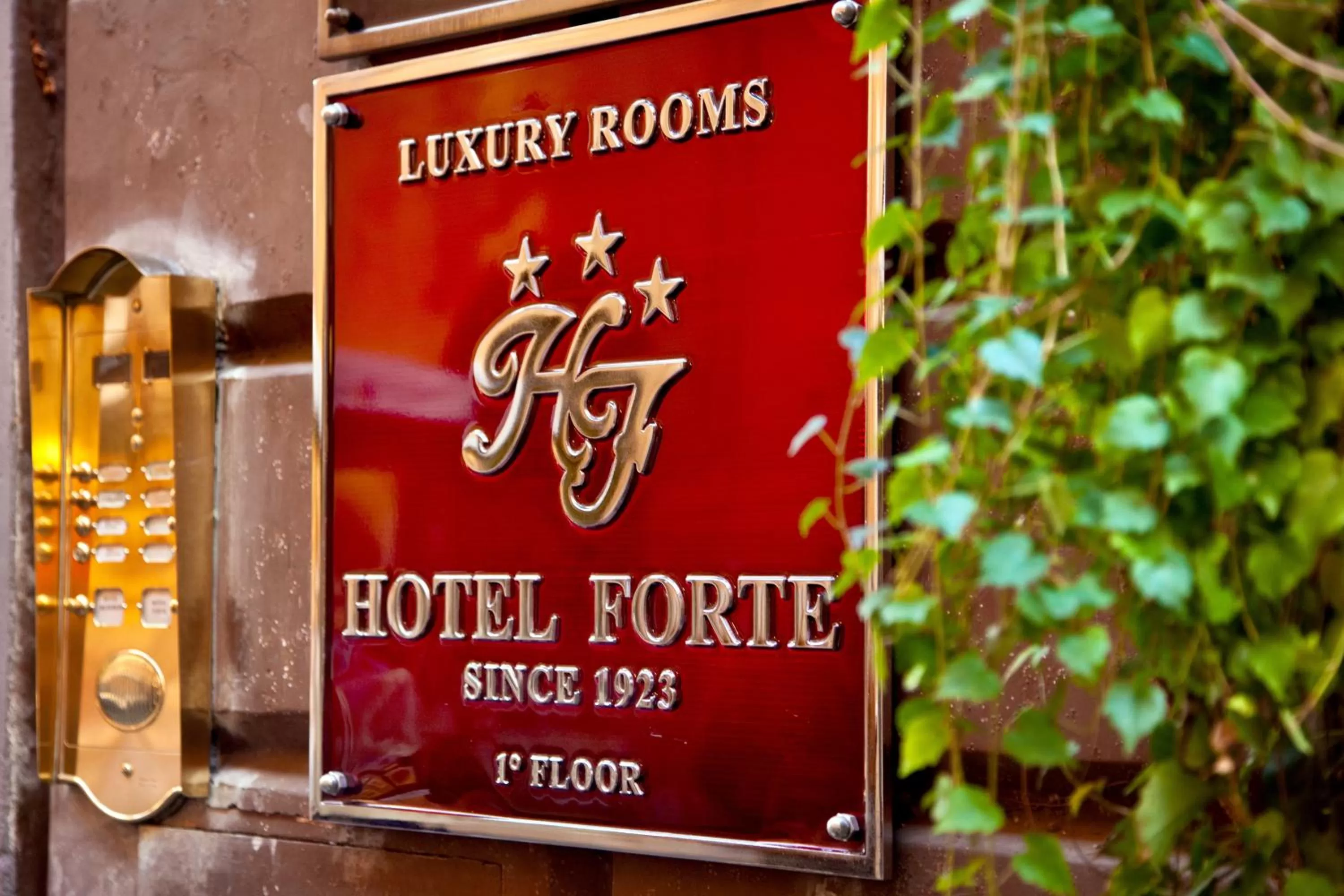 Property logo or sign in Hotel Forte