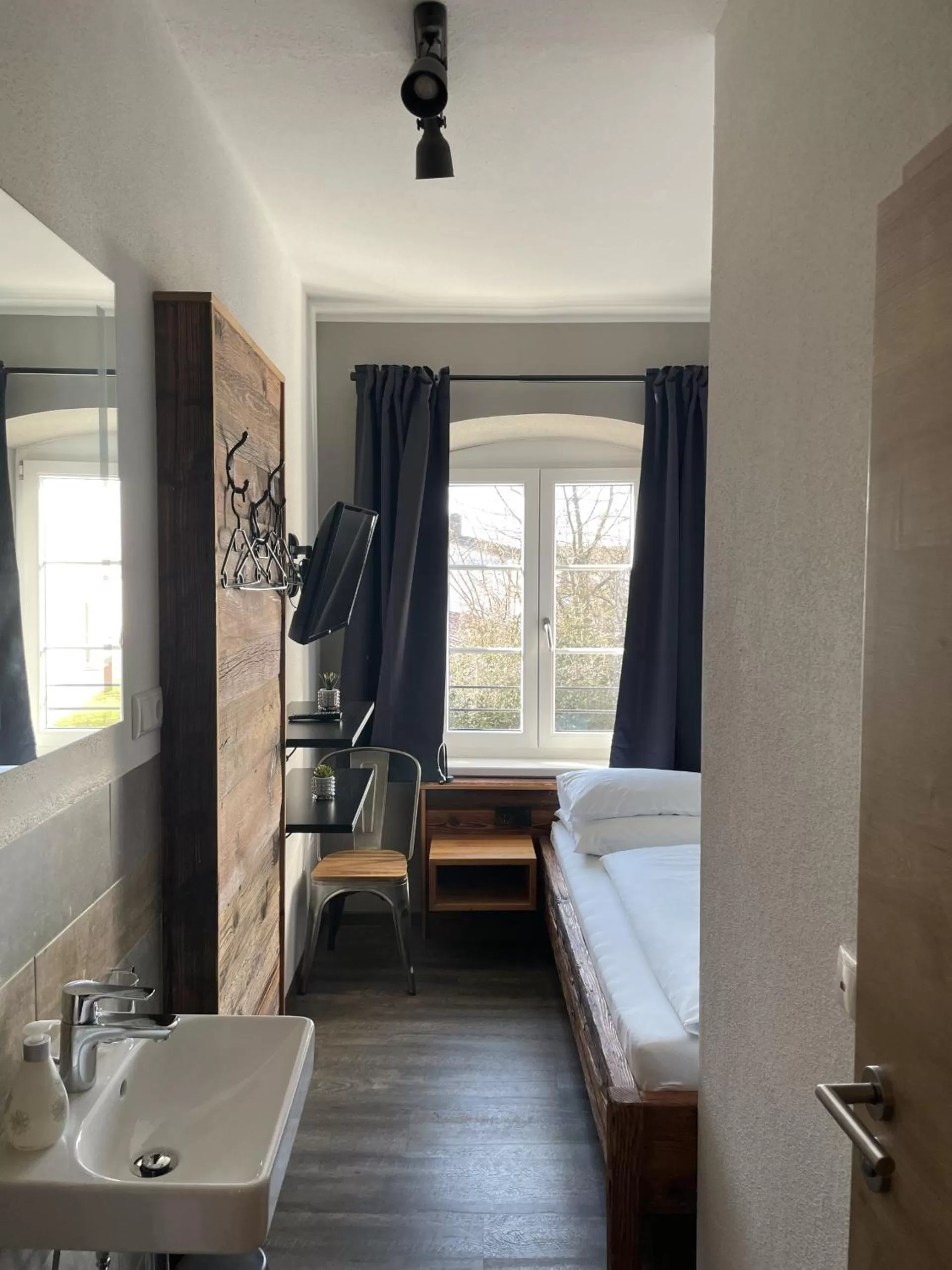 Bedroom, Bathroom in Genusswerk Krug SB Hotel