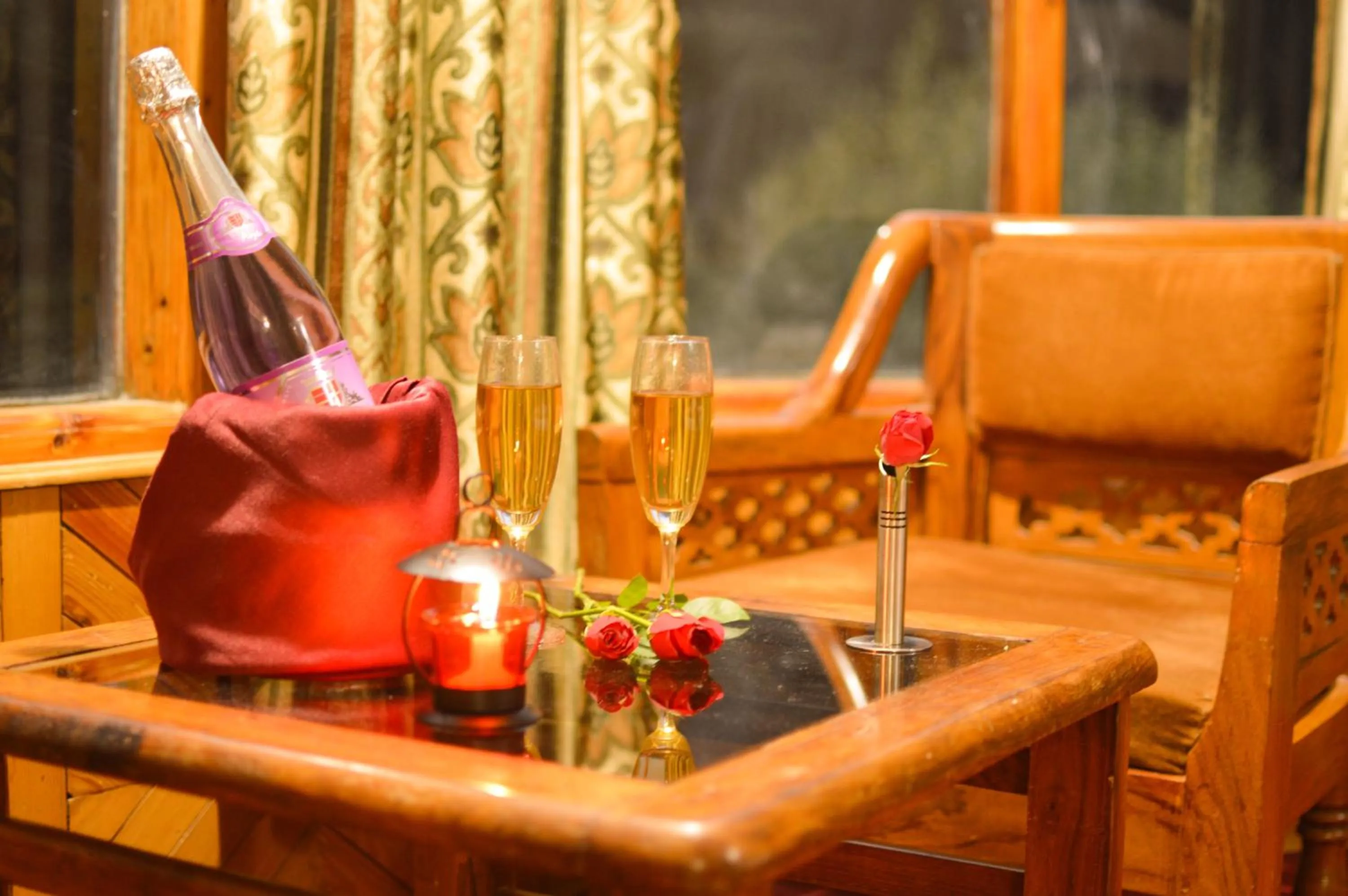 Seating area in Hotel Mountain Top