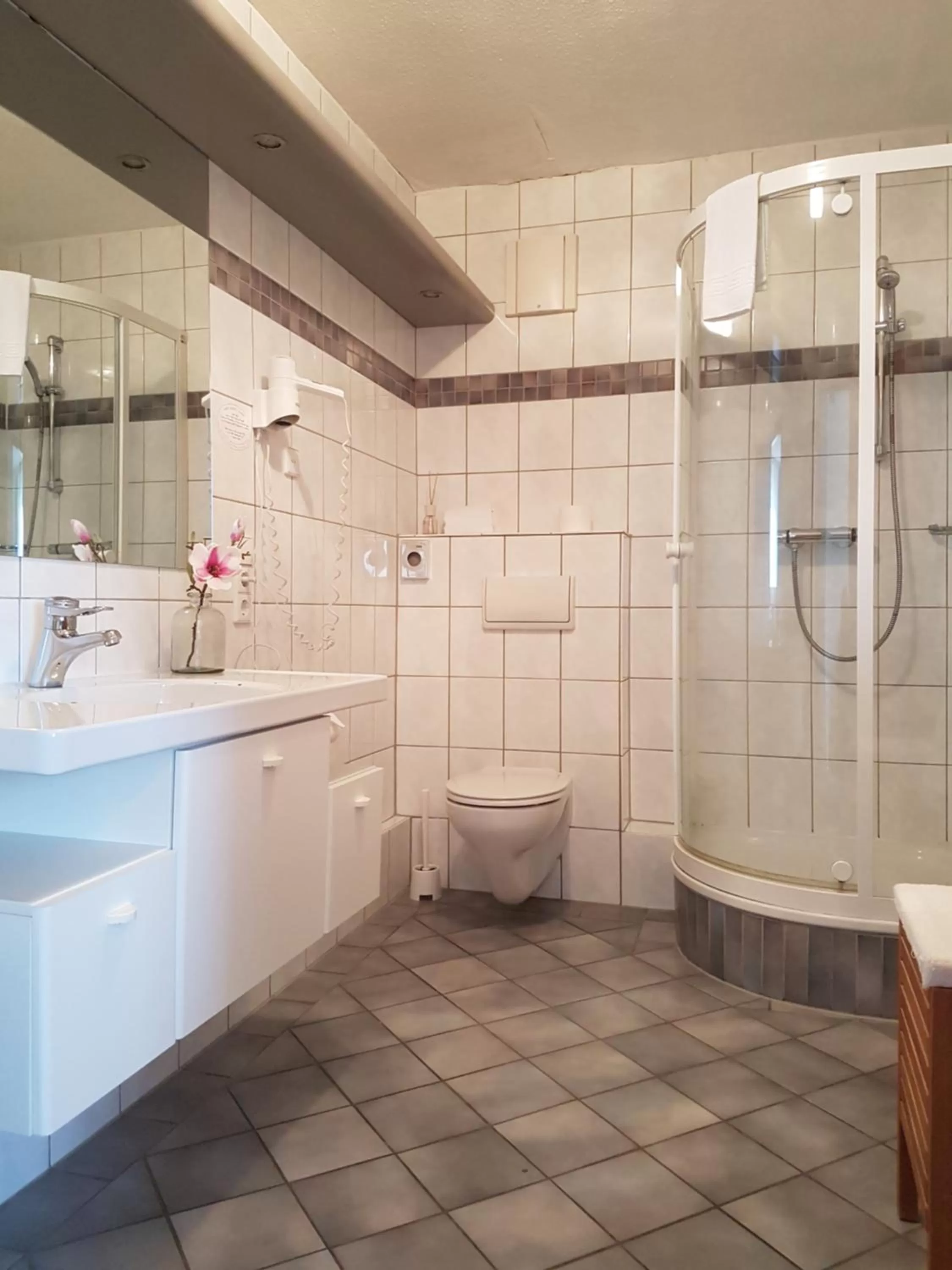 Bathroom in Hotel Herrloh