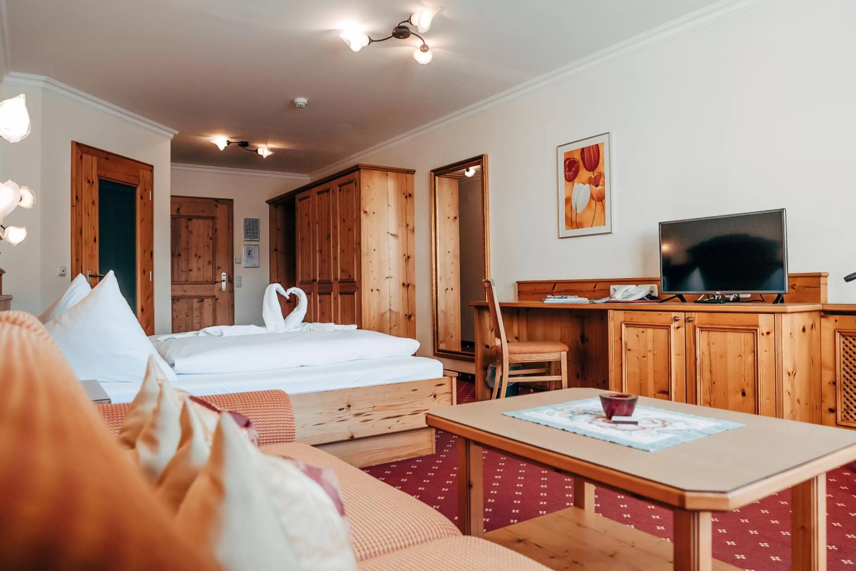 Photo of the whole room, Bed in POST POST Hotel - Alpine Boutique Hotel & Spa