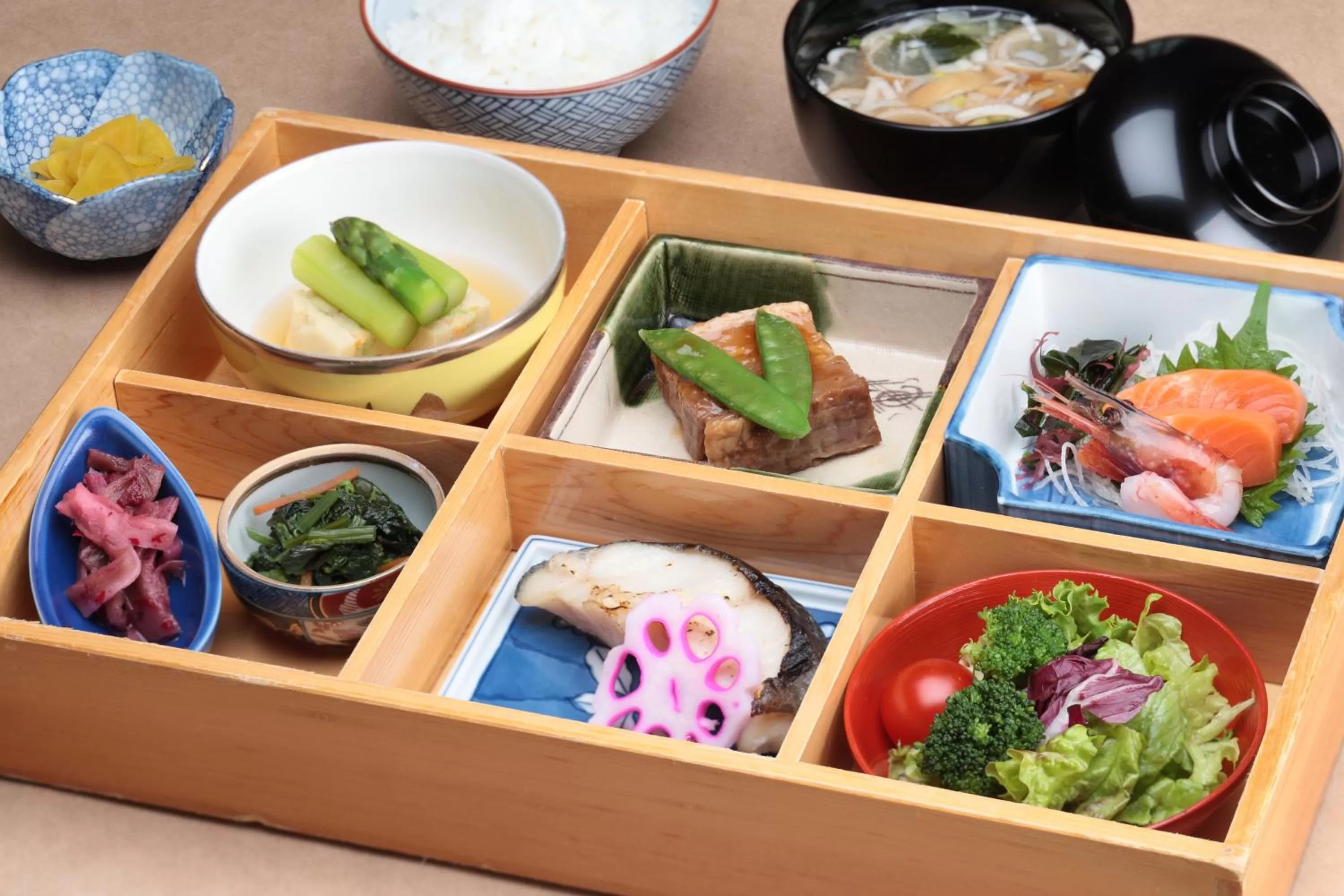 Dinner in Hotel Grand Terrace Chitose