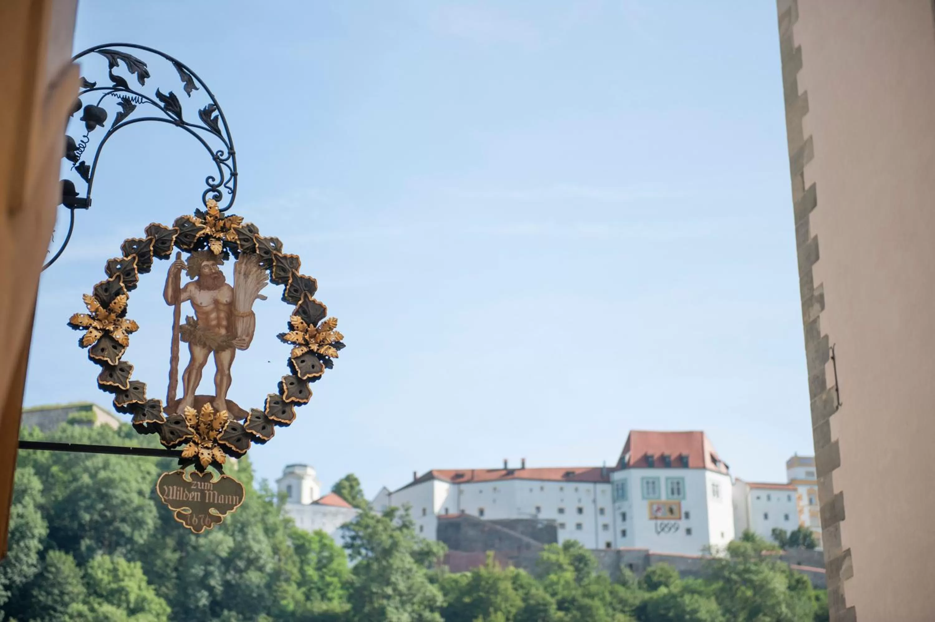 Facade/entrance in Hotel Wilder Mann
