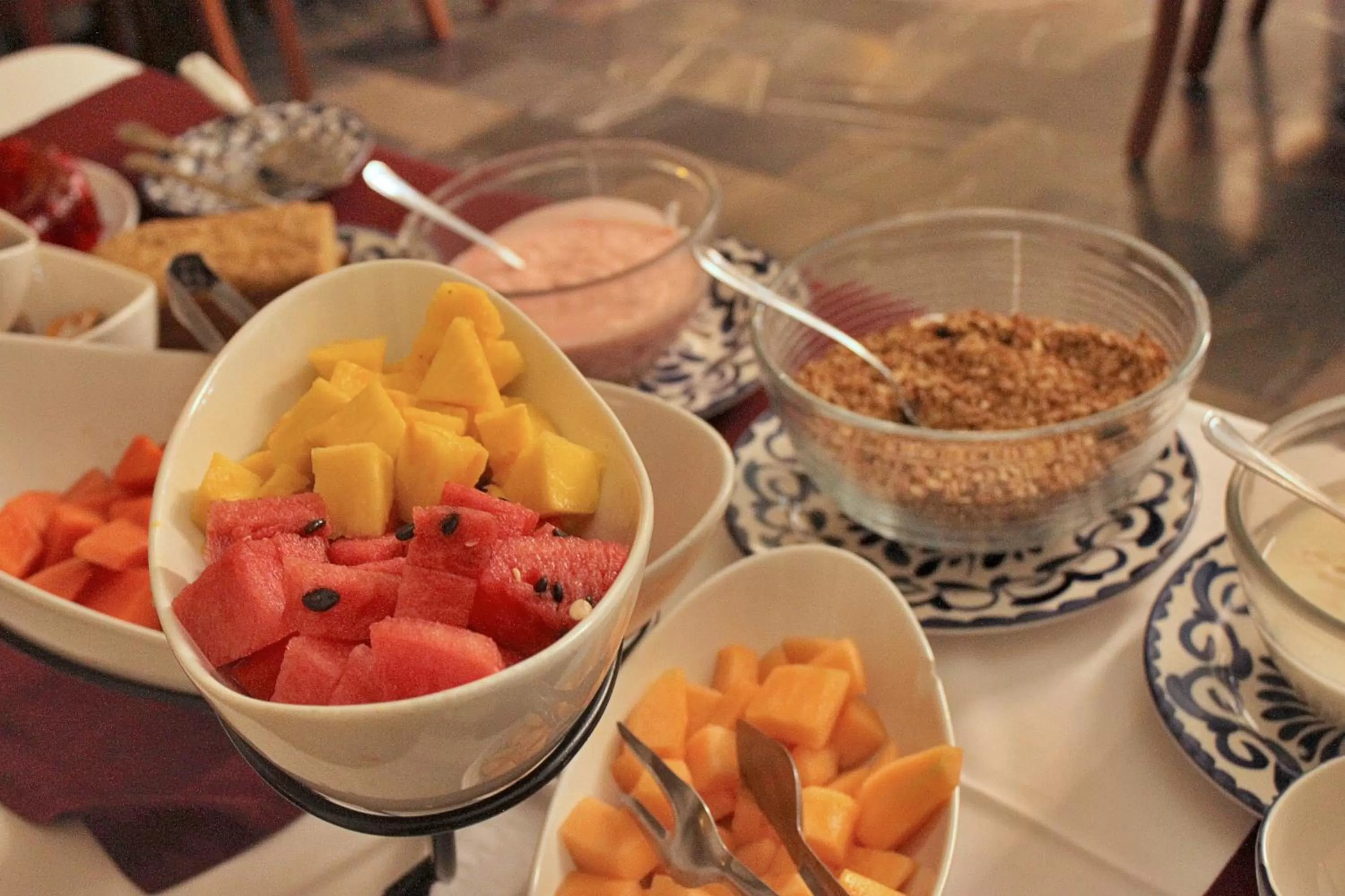 Breakfast in Hotel Casa Real Tehuacan