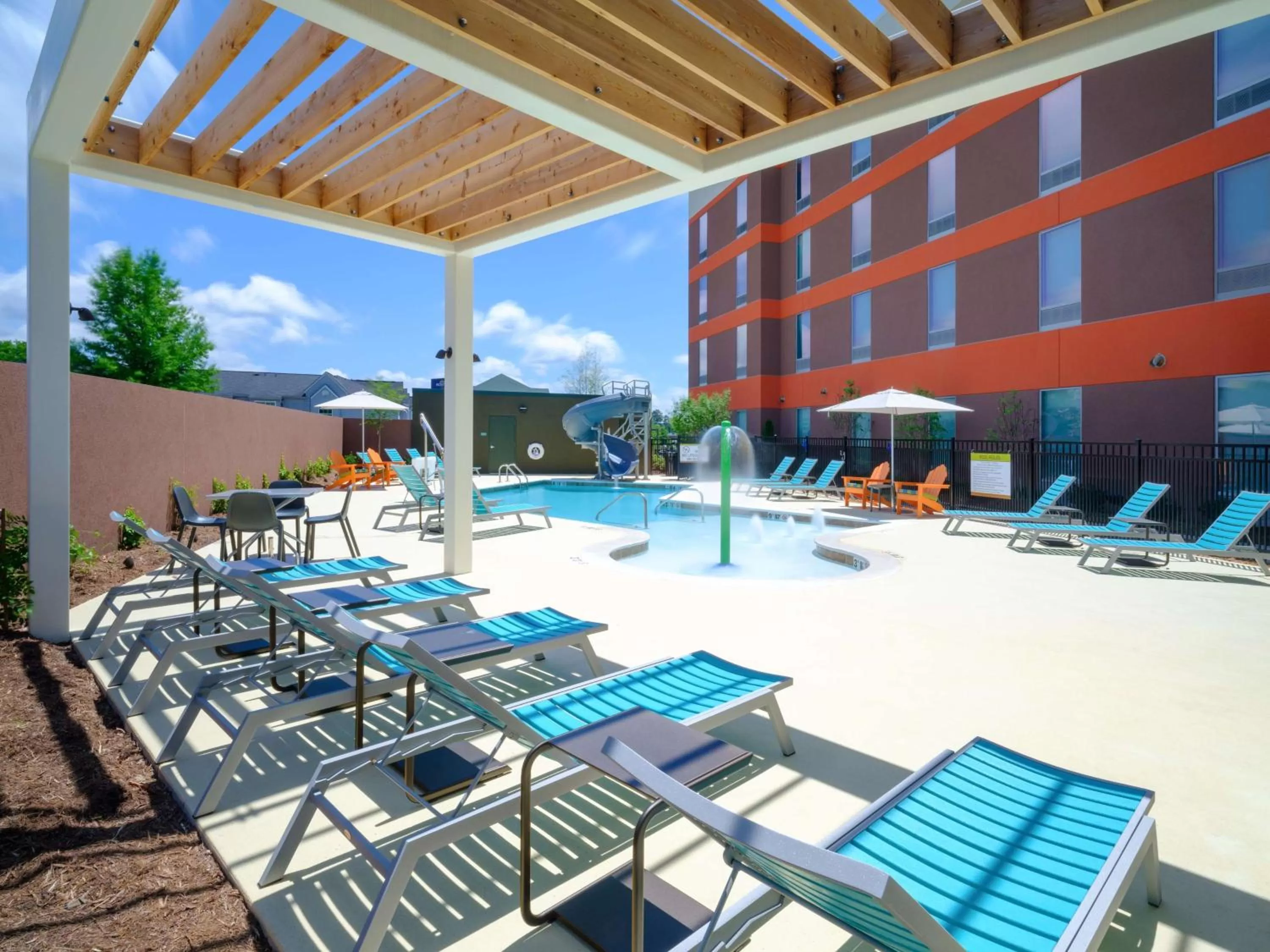 Pool view in Home2 Suites By Hilton Chattanooga Hamilton Place