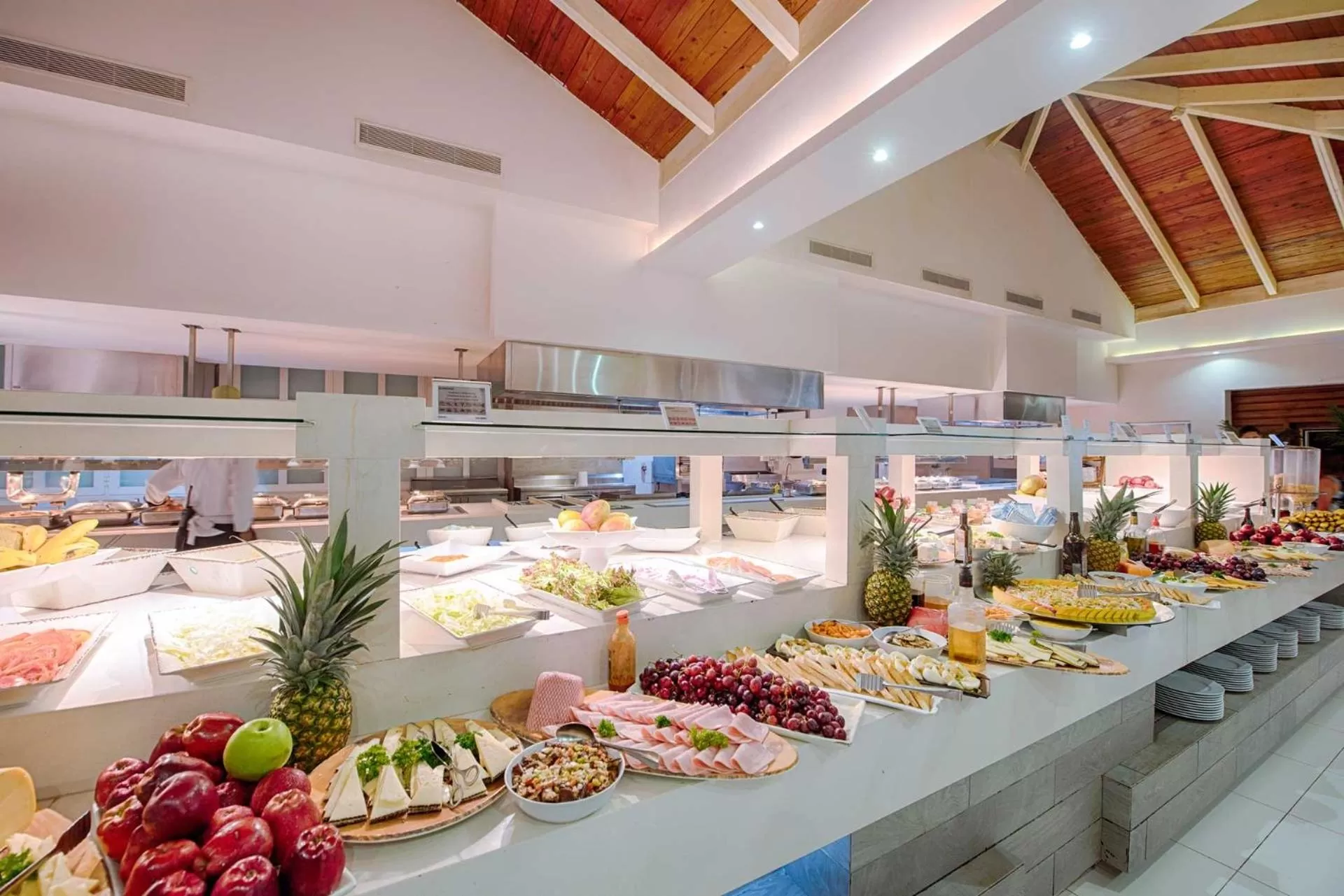 Buffet breakfast in Grand Sirenis Punta Cana Resort & Aquagames - All Inclusive