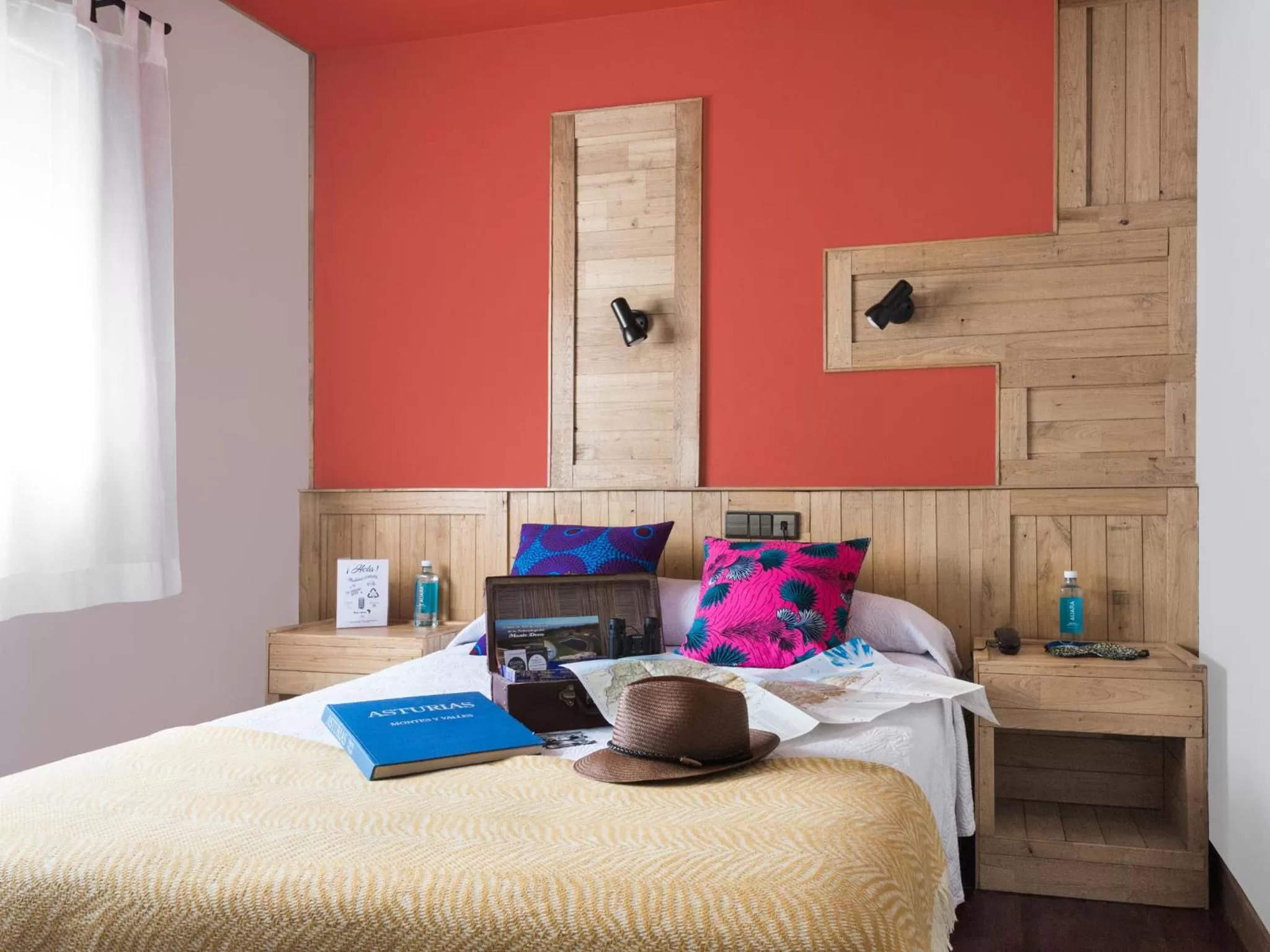 Bed in Hotel San Miguel