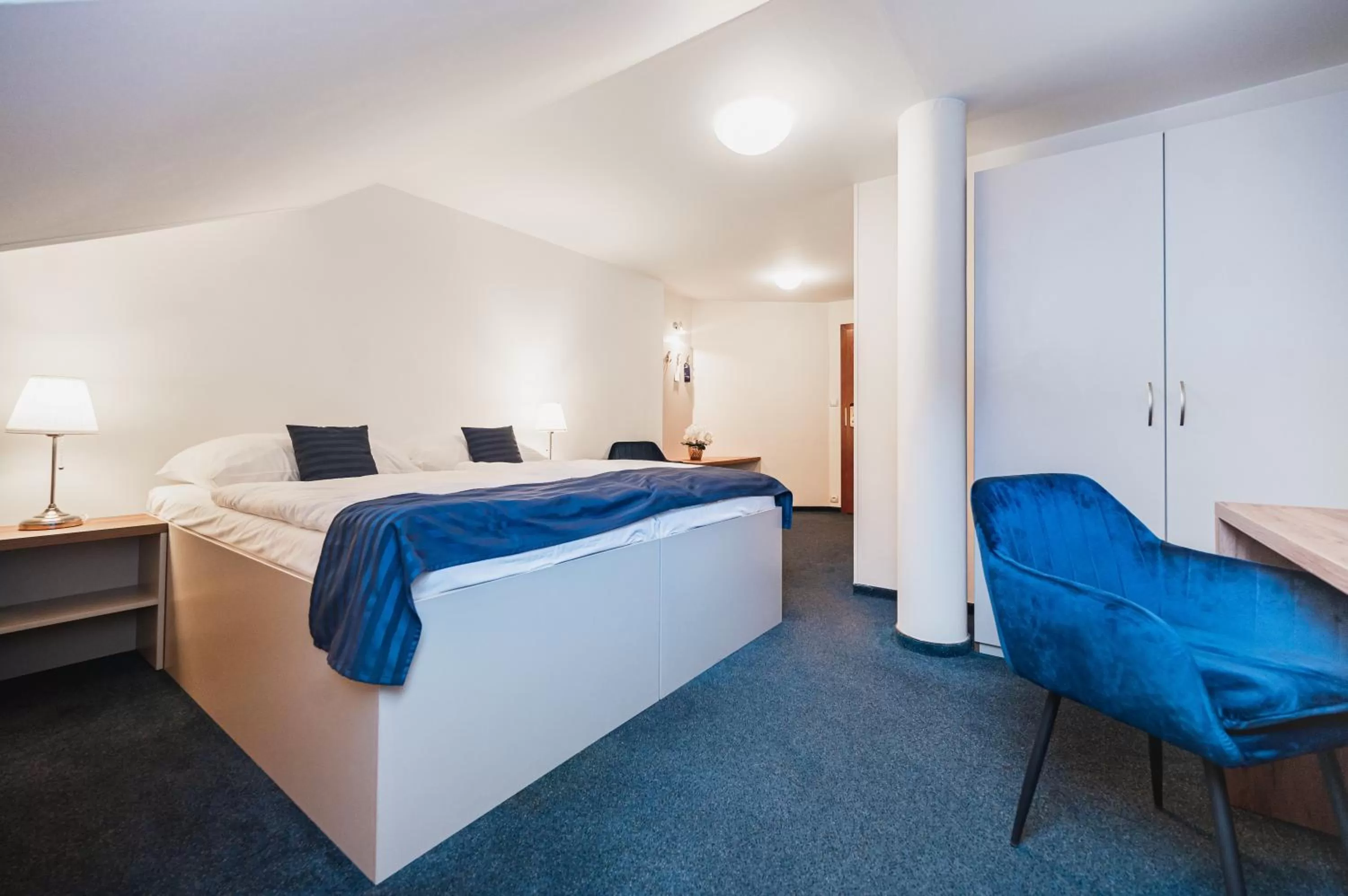 Bed in Hotel U Královny Elišky