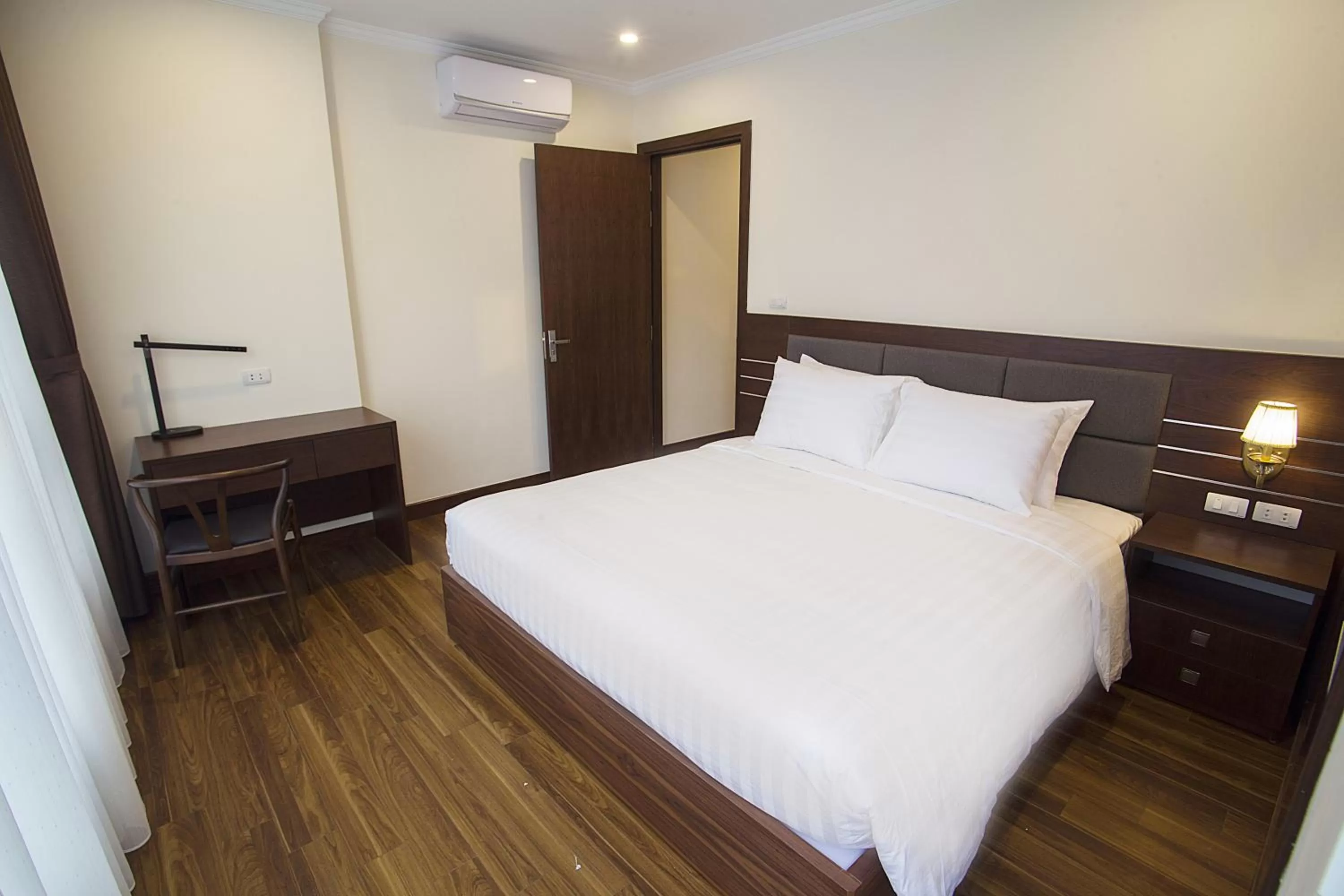 Bedroom, Bed in Newsky Serviced Apartment