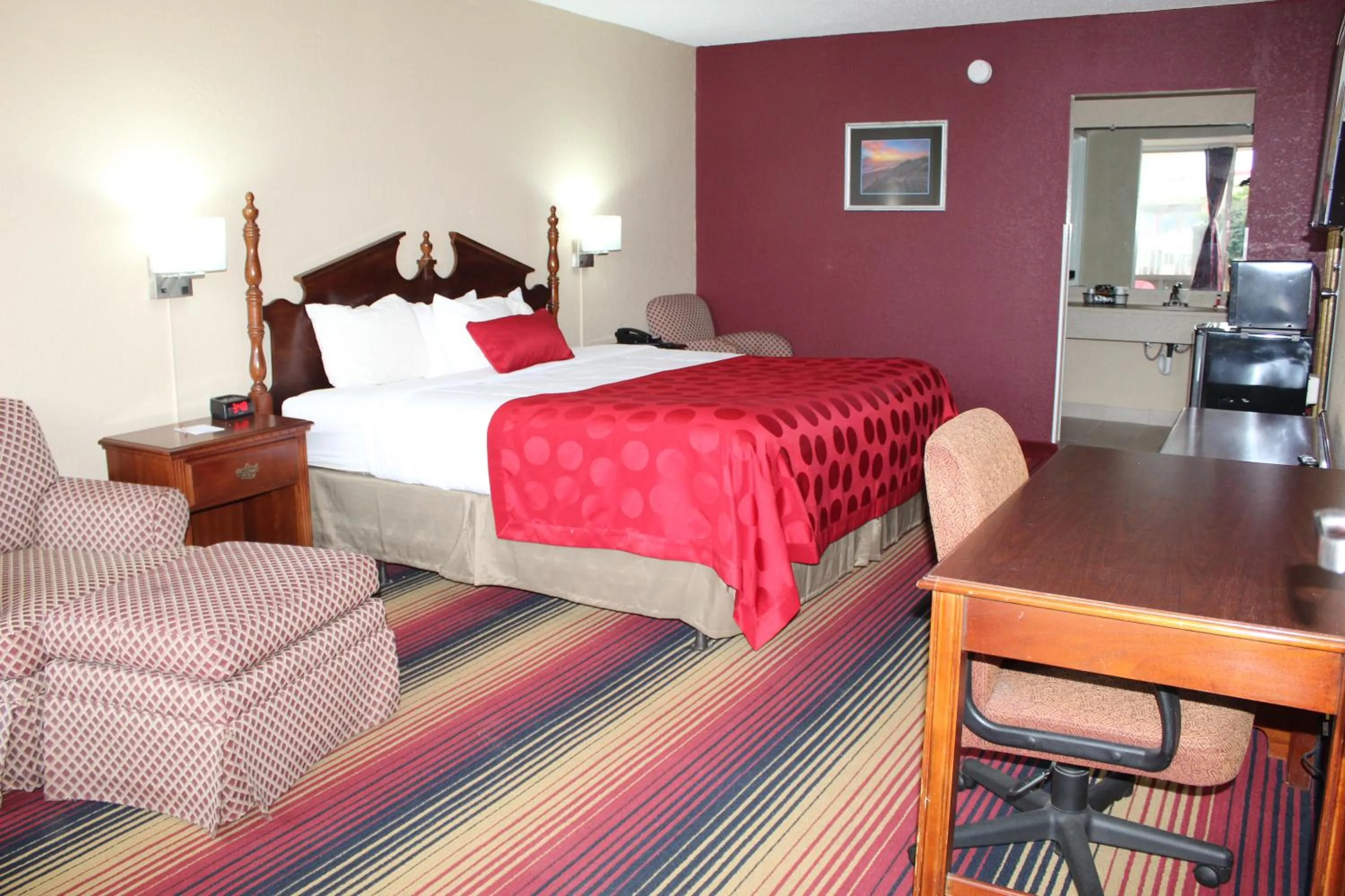 Bed in FairBridge Inn Express Perry