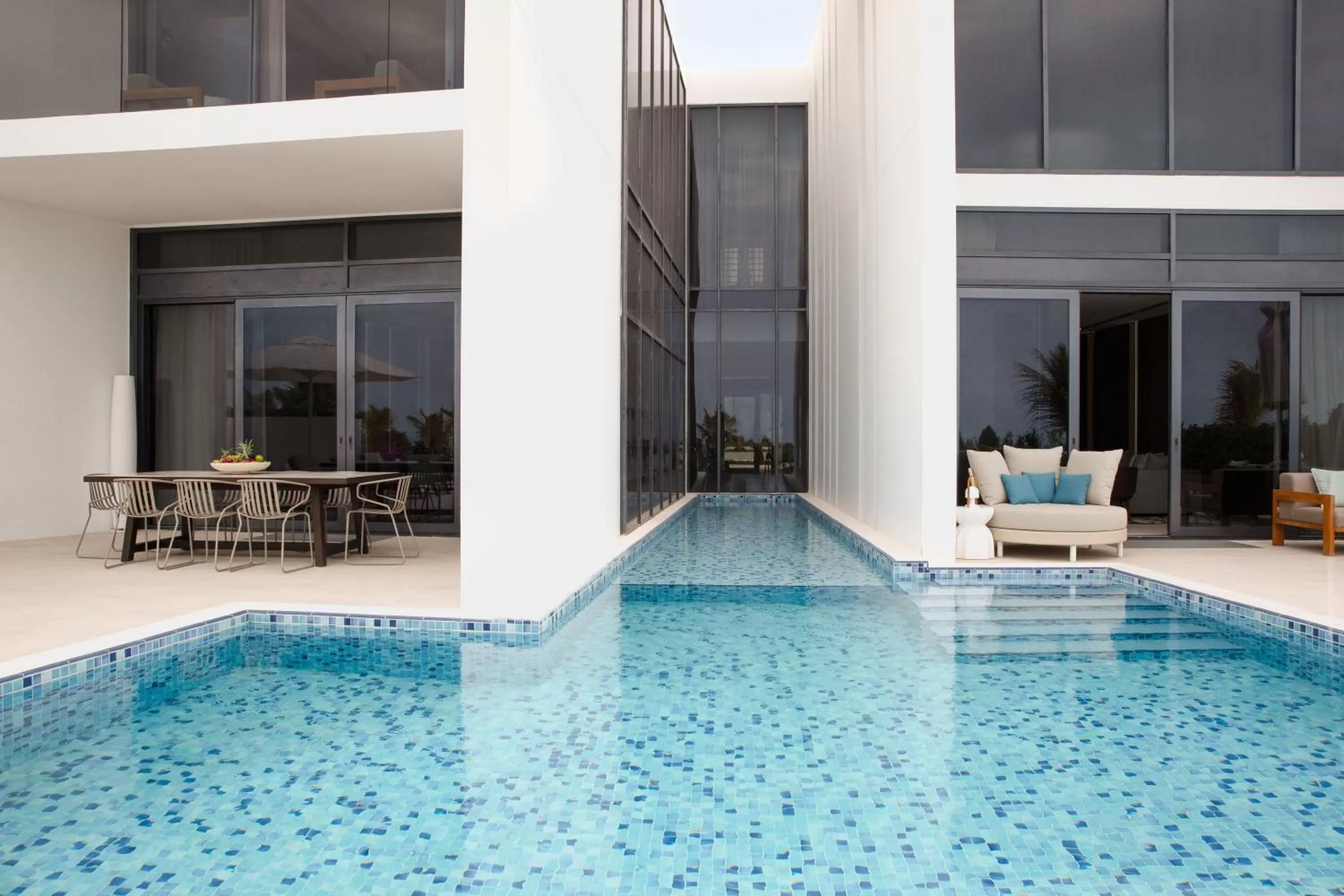 Swimming pool in Jumeirah Saadiyat Island Abu Dhabi