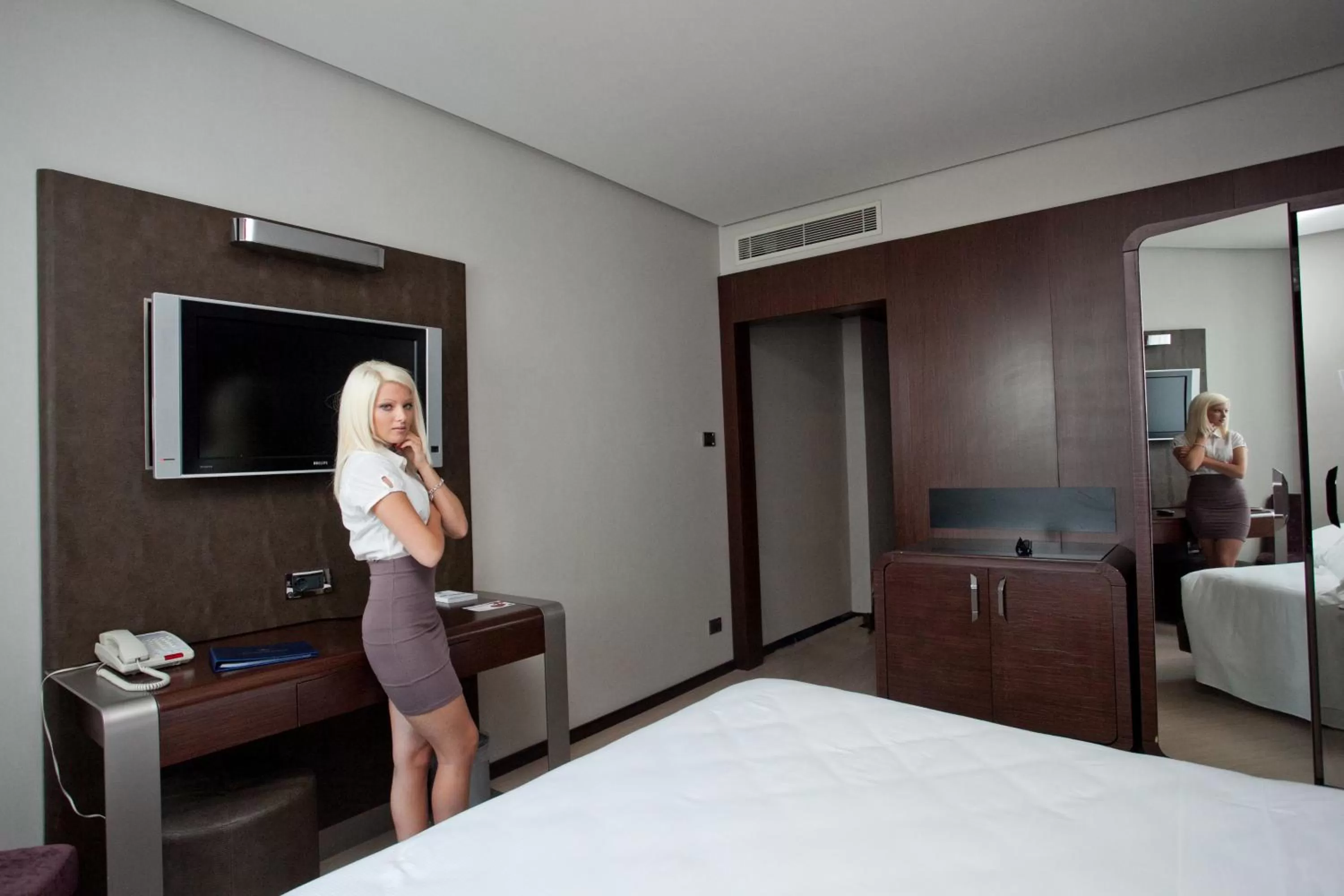 Photo of the whole room, Bed in Best Western Hotel Goldenmile Milan