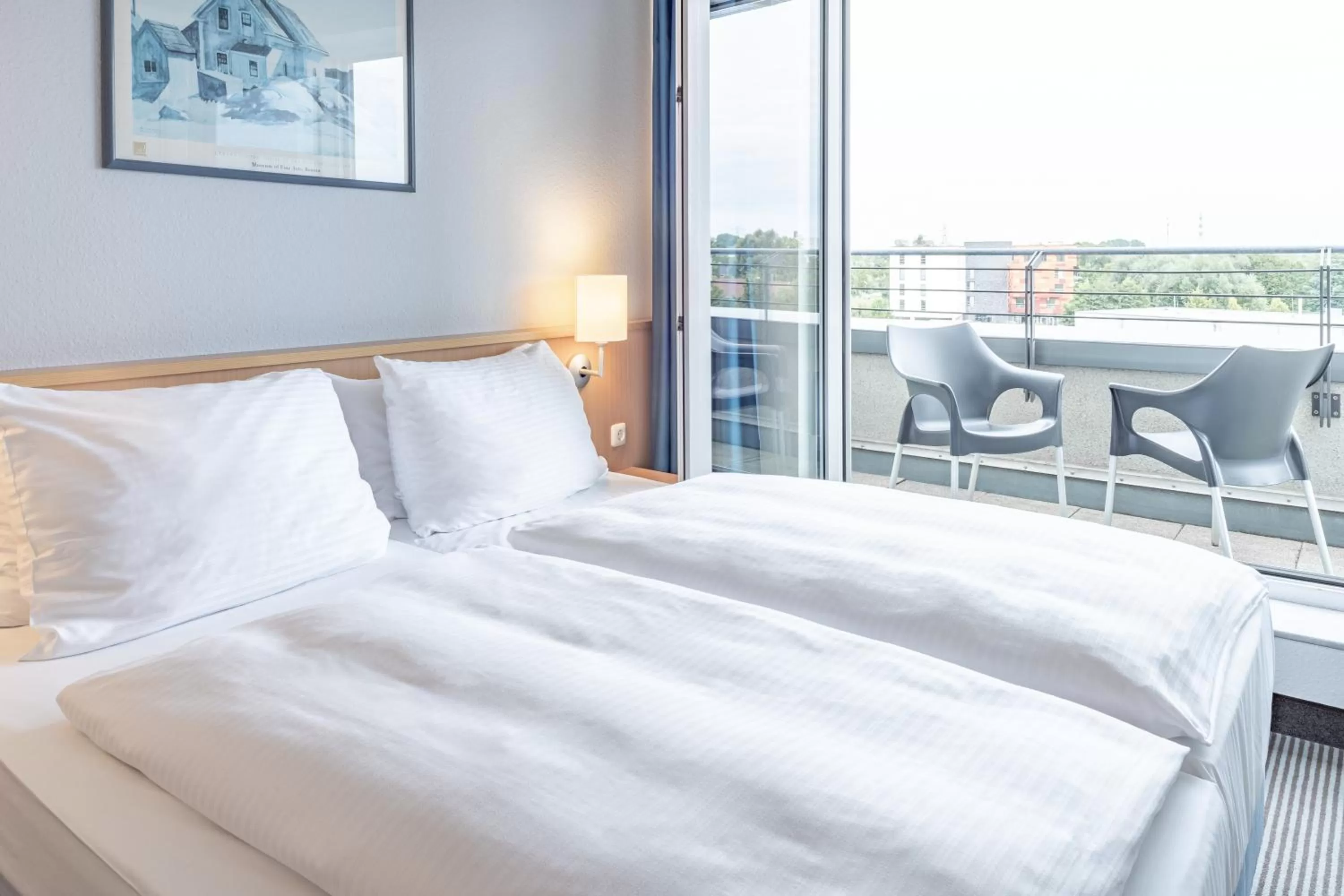 Balcony/Terrace in Hotel Stadthafen Stade