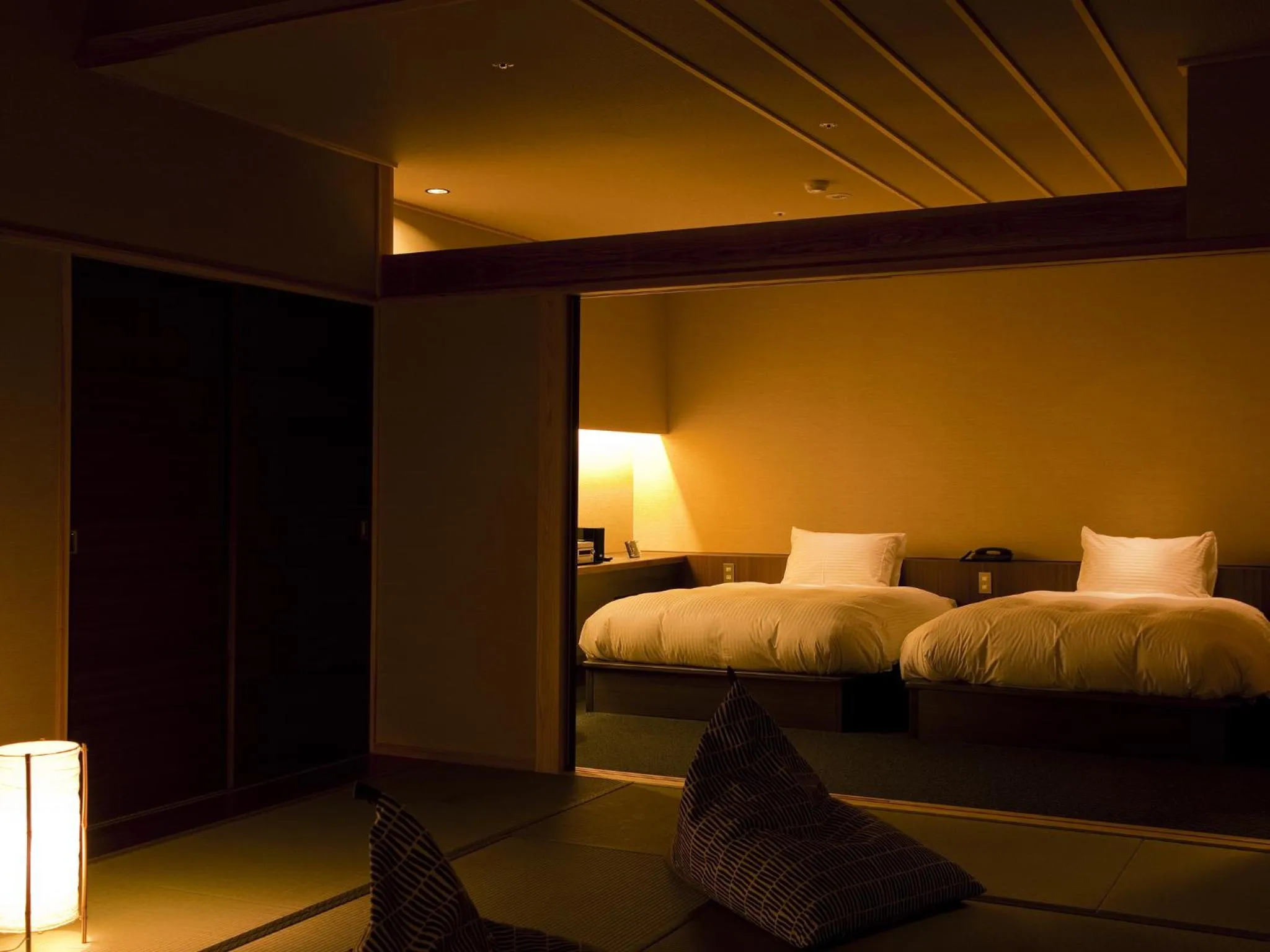 Bedroom, Bed in Hotel New Awaji