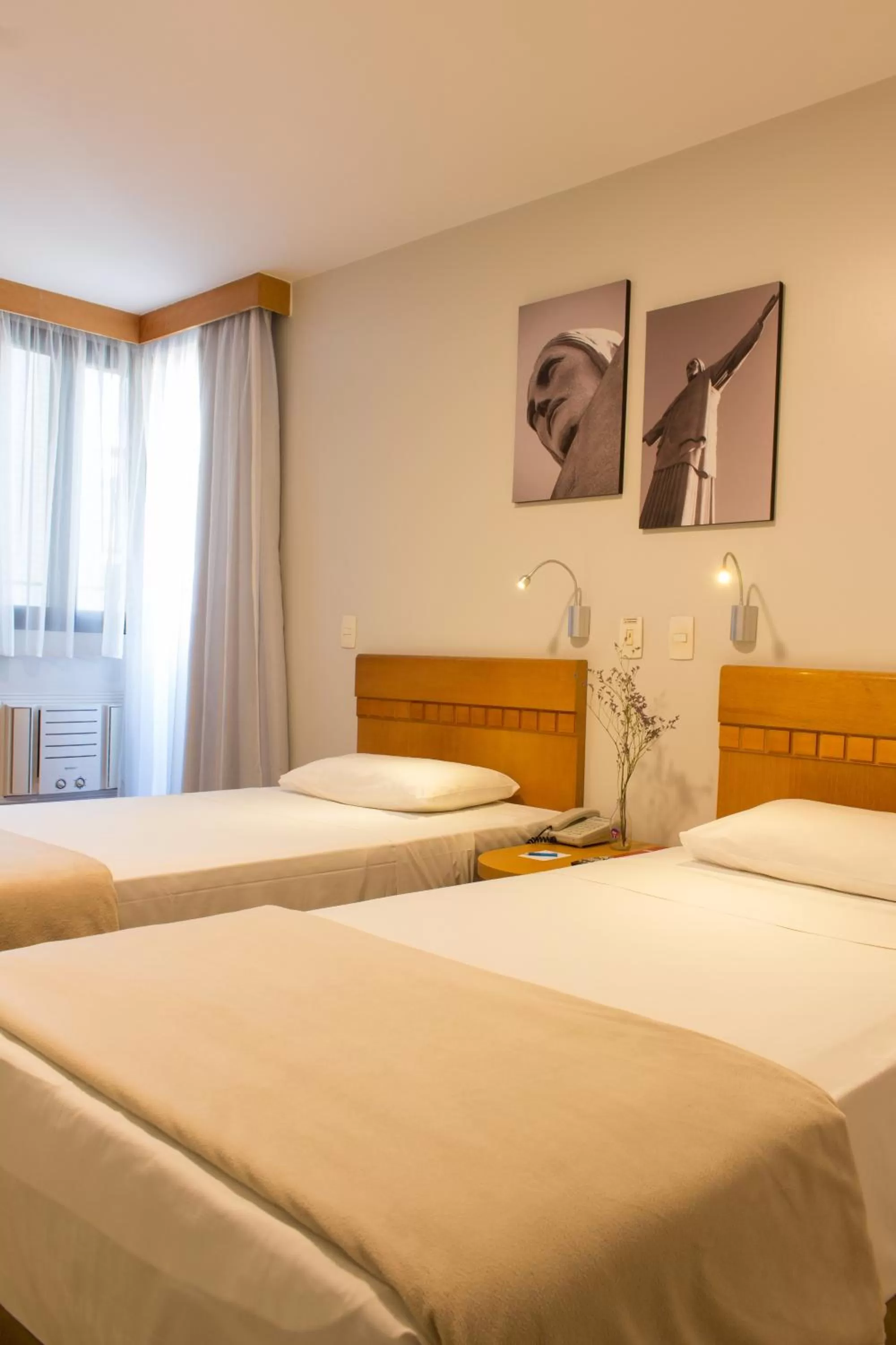 Bed in Rio Hotel by Bourbon Curitiba