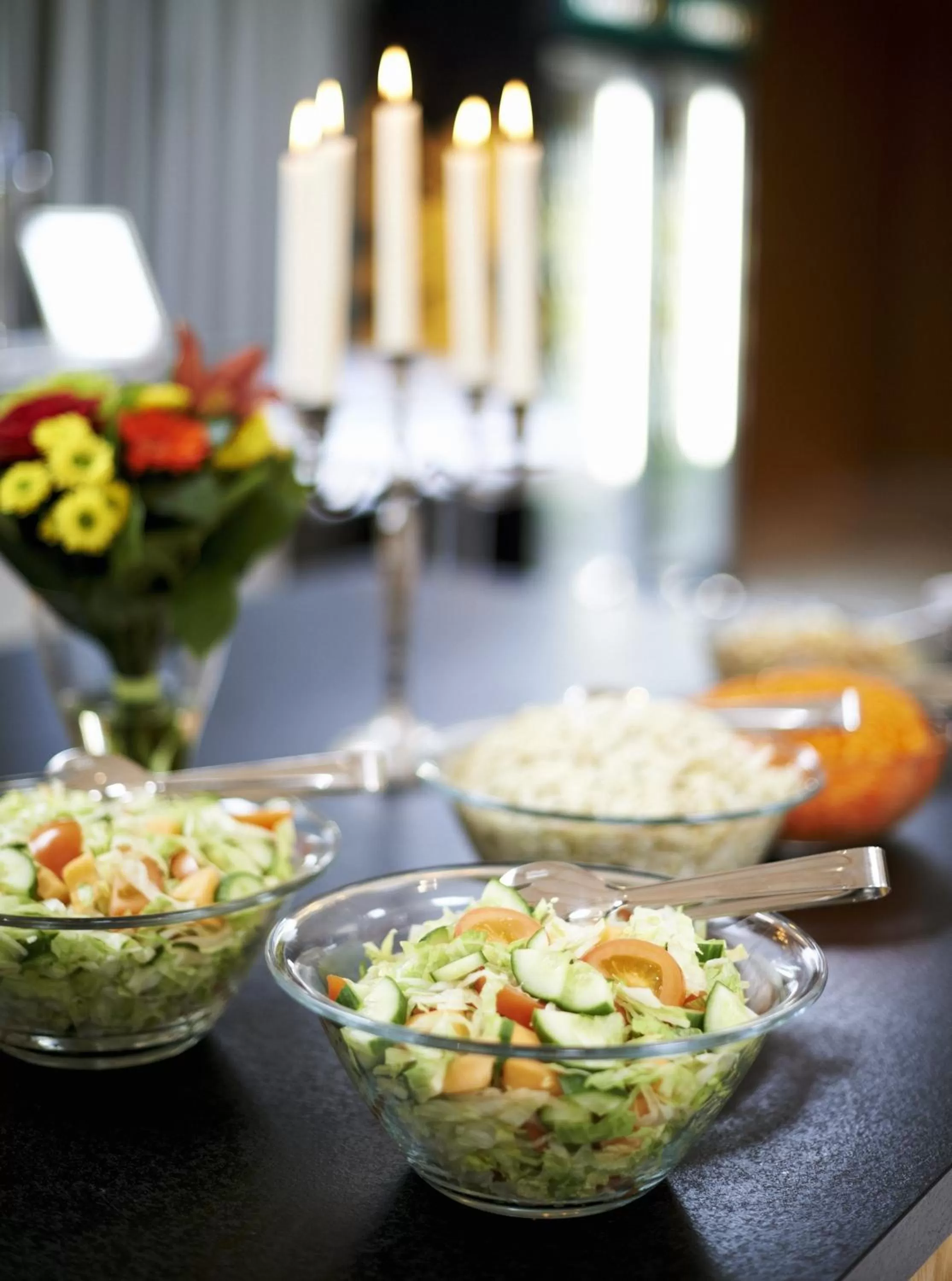 Food close-up in STF Hotell Rum Oscar