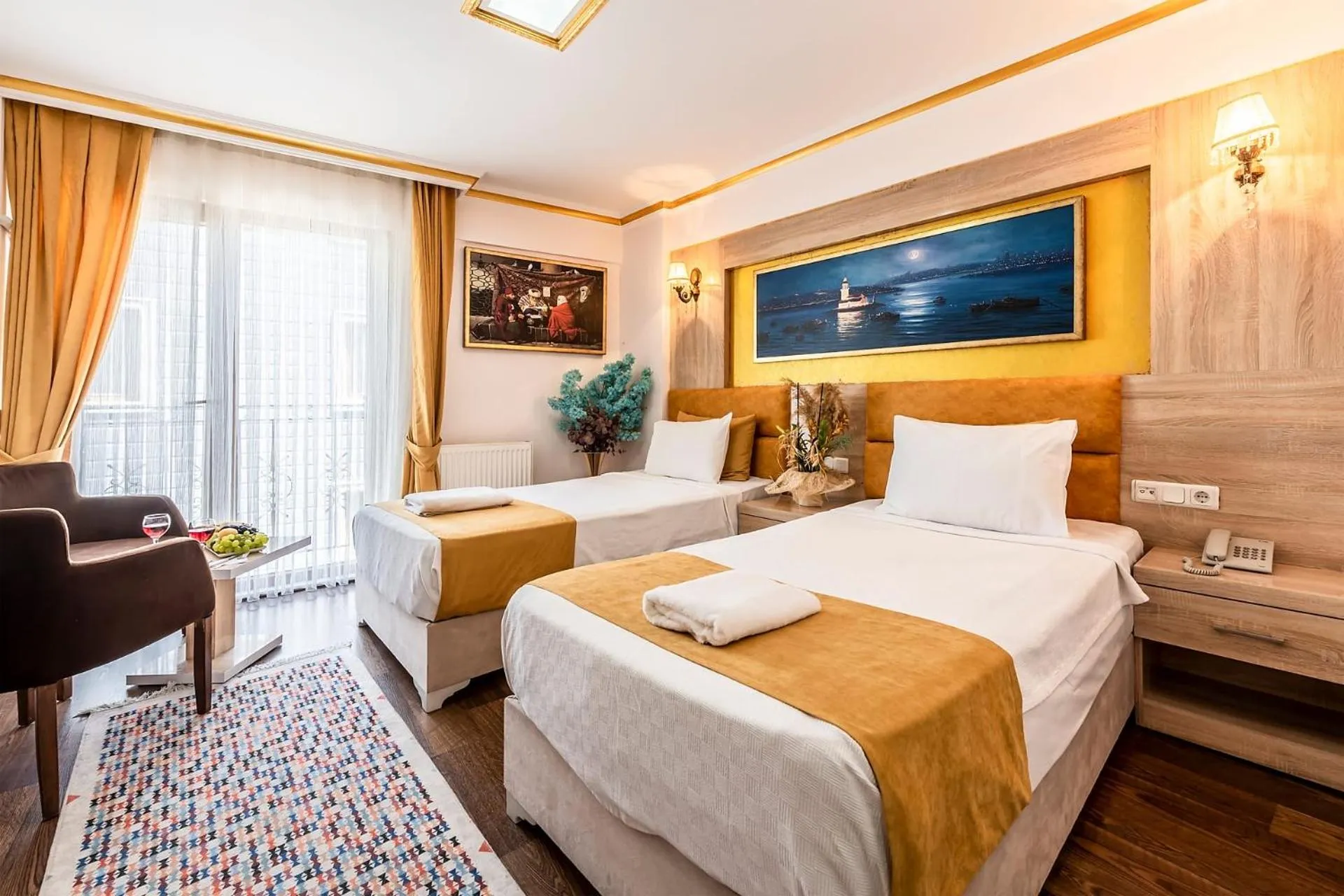 Bed in Kadirga Antik Hotel - Sultanahmet