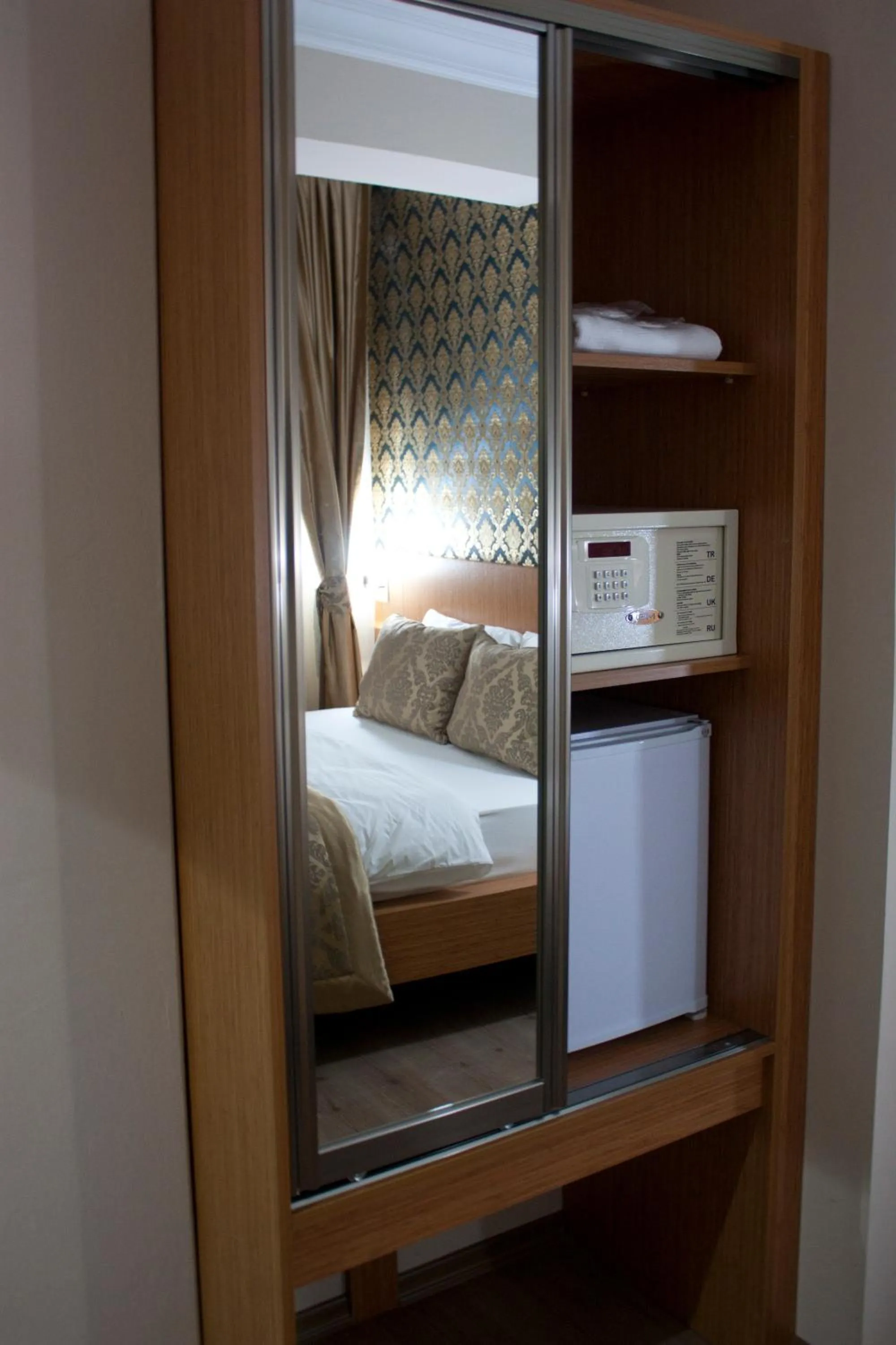 Decorative detail, Bed in Istanbul Central Hotel