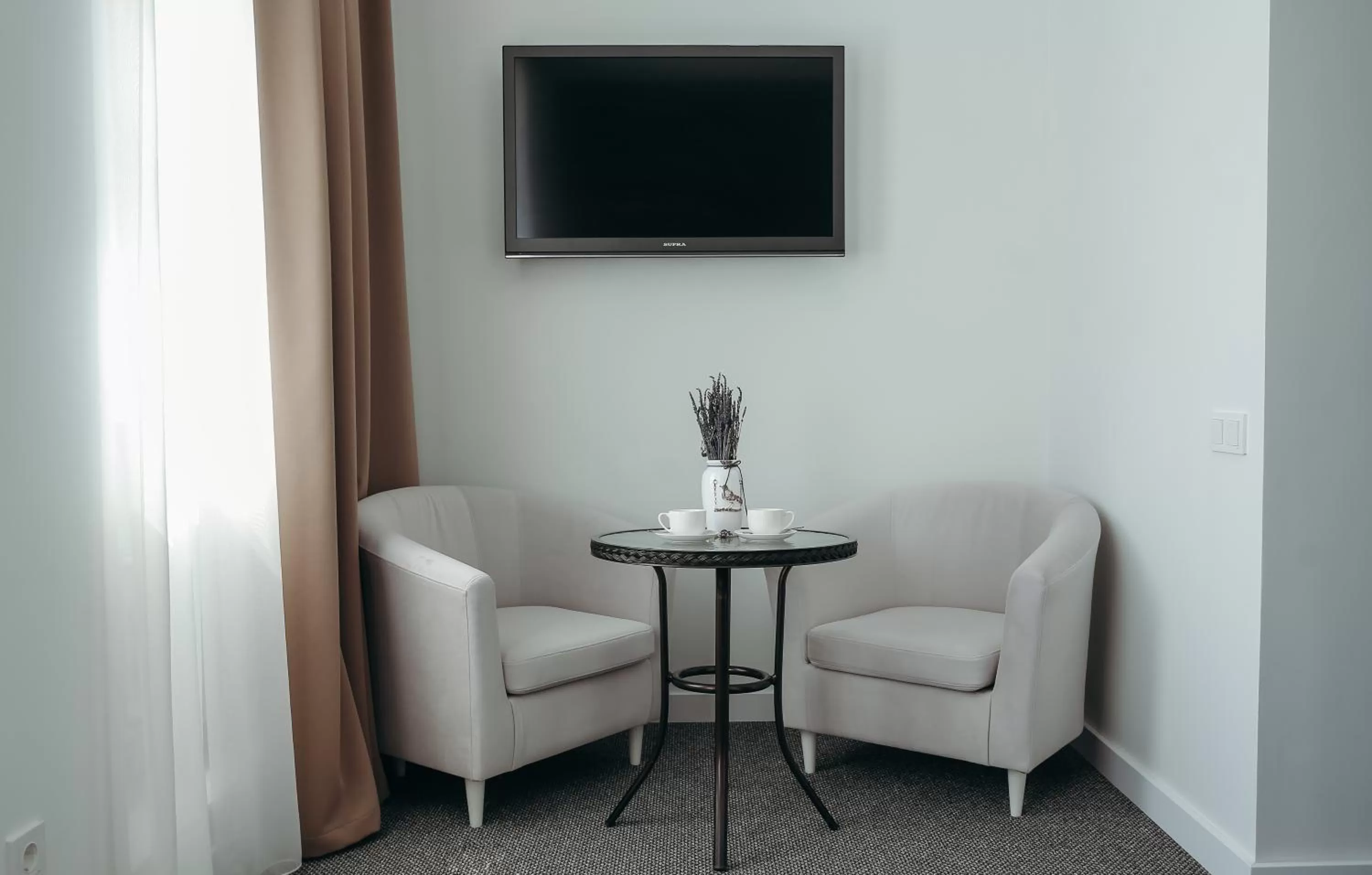 Decorative detail, TV/Entertainment Center in 7 Boutique Hotel