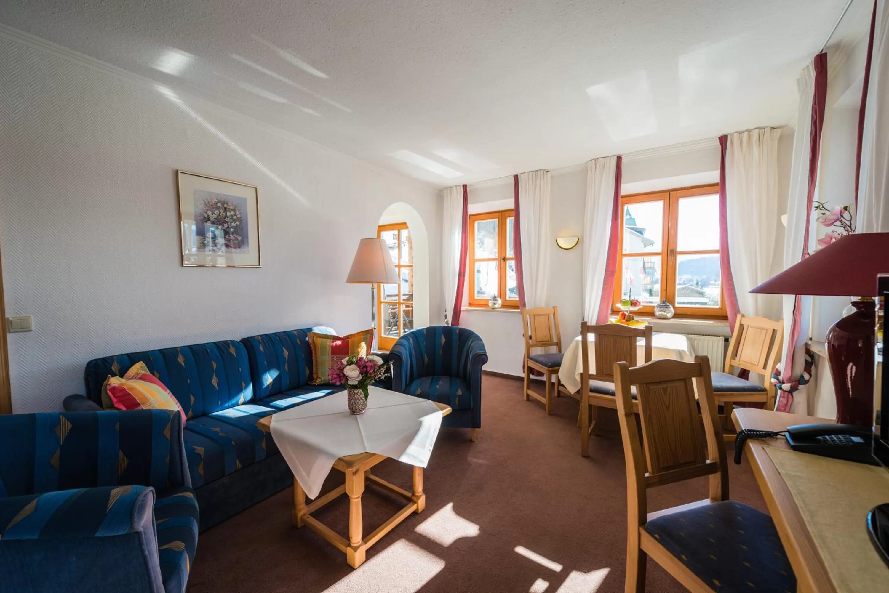 Living room, Seating Area in Aparthotel Fackler