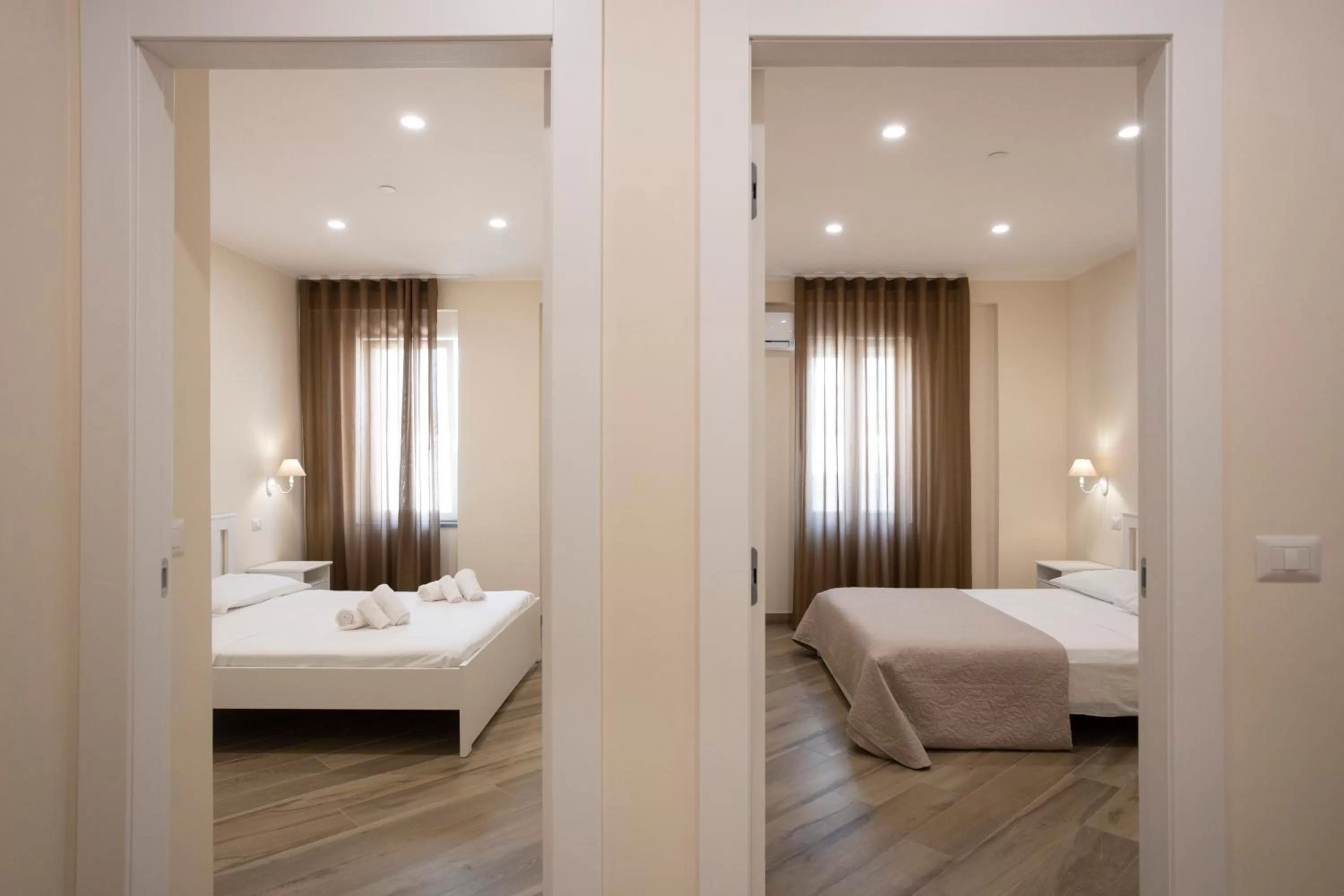 Bedroom, Bed in Residence O'Sole Mio Pompei