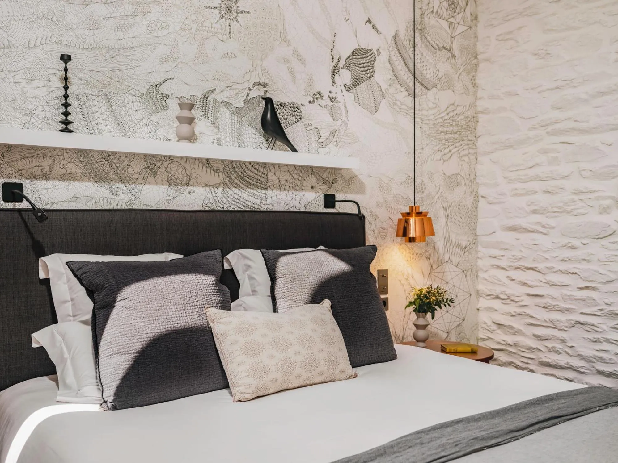 Bed in Balthazar Hotel & Spa Rennes - MGallery Collection