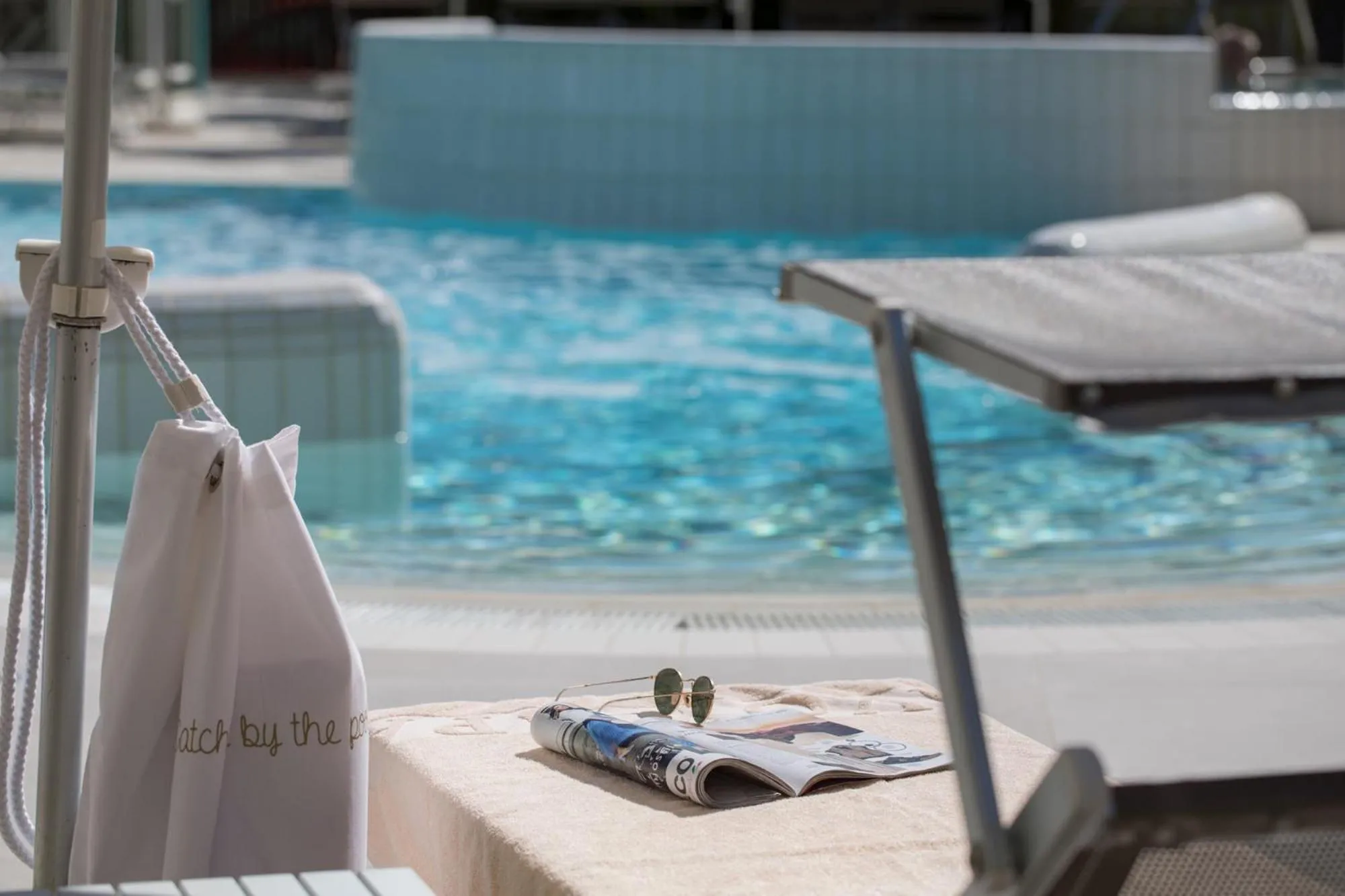 Pool view in Hotel Savoy