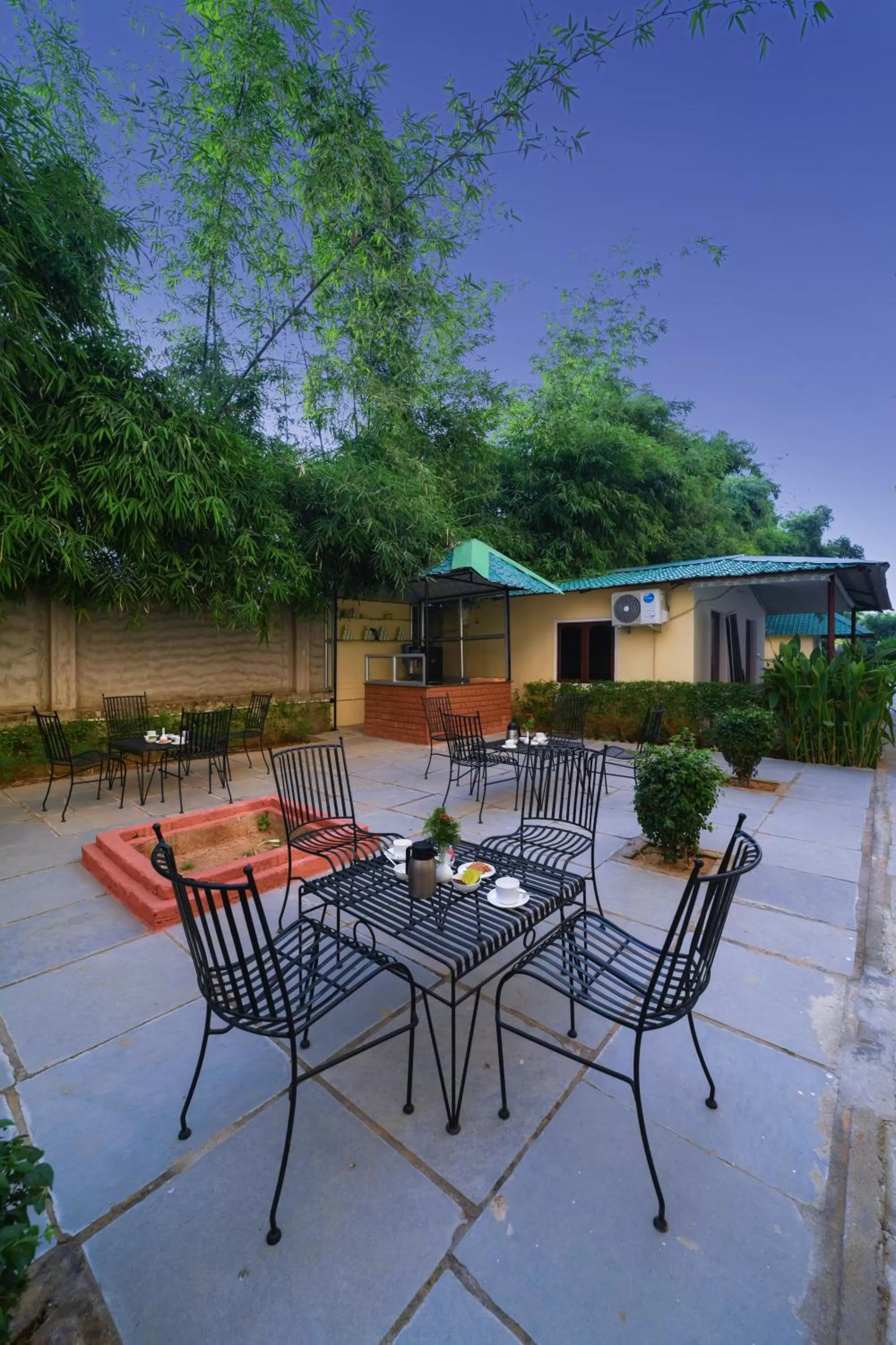 Patio in Ranthambhore Heritage Haveli