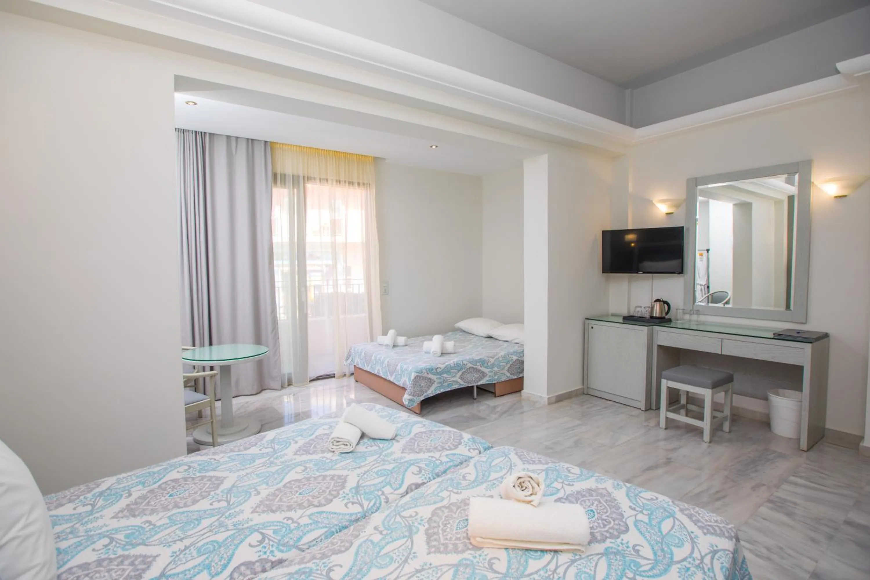 View (from property/room), Bed in Anita Beach Hotel- Adults Only