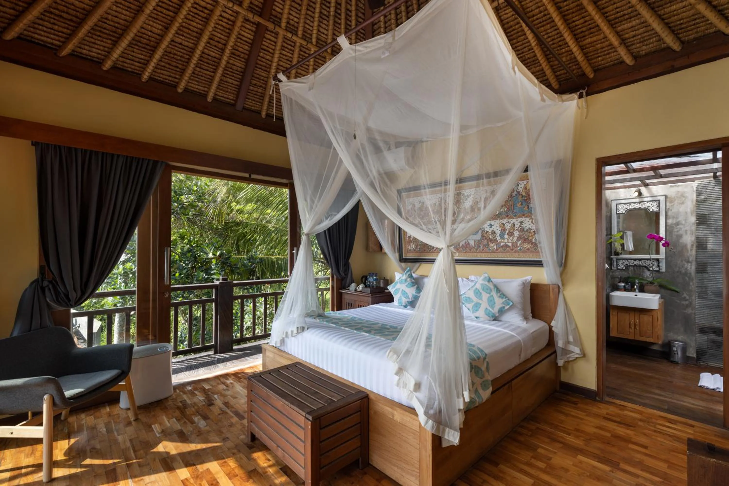 Bedroom, Bed in The Pari Sudha