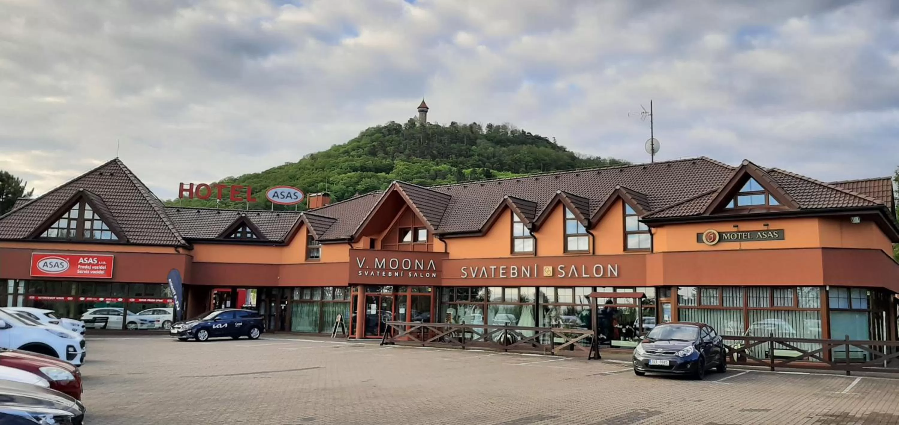 Property building in garni Hotel ASAS***