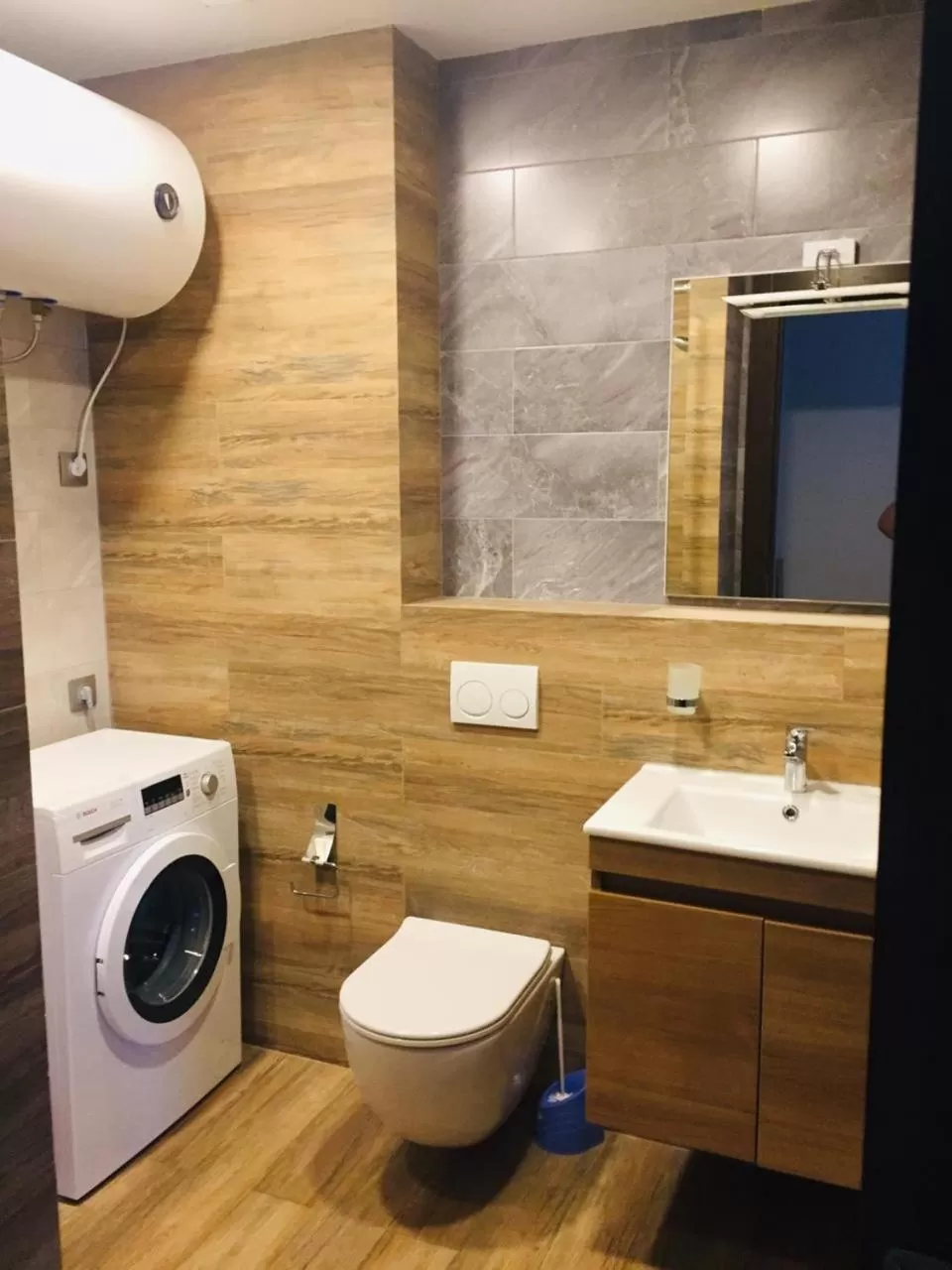 Shower, Bathroom in Aparthotel Holiday Lux Batumi