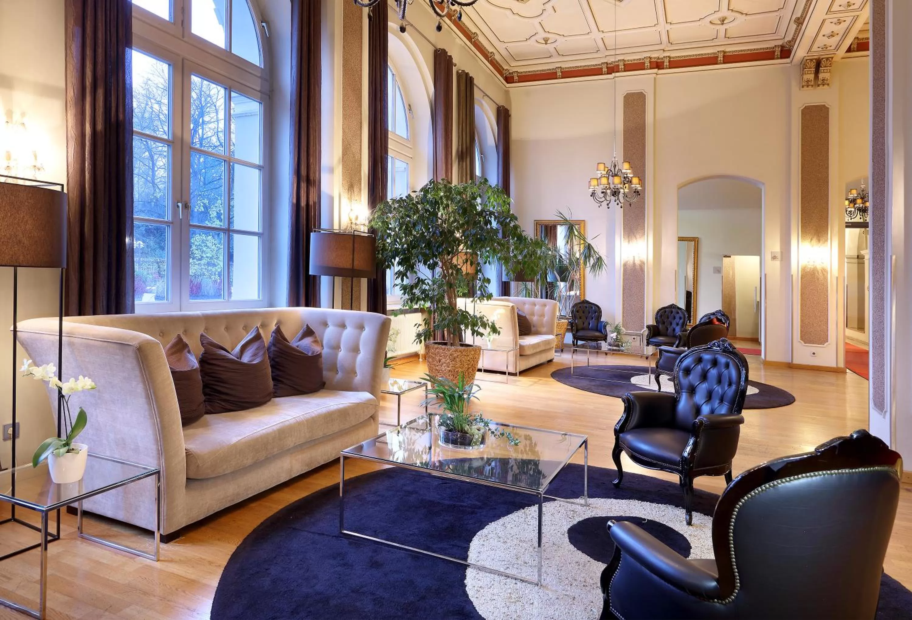 Lobby or reception in Eurostars Park Hotel Maximilian