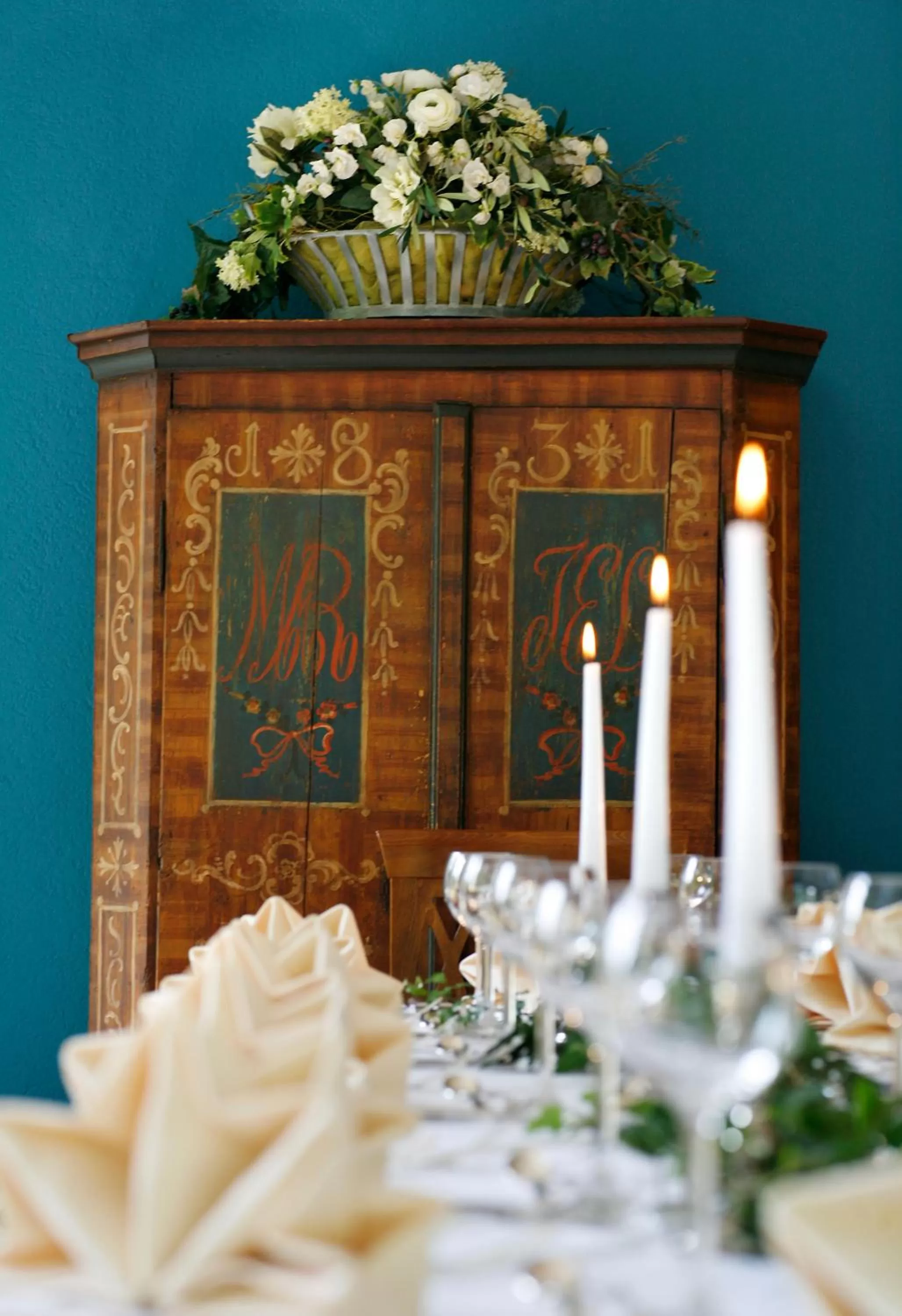 Decorative detail in Hotel Johannisbad