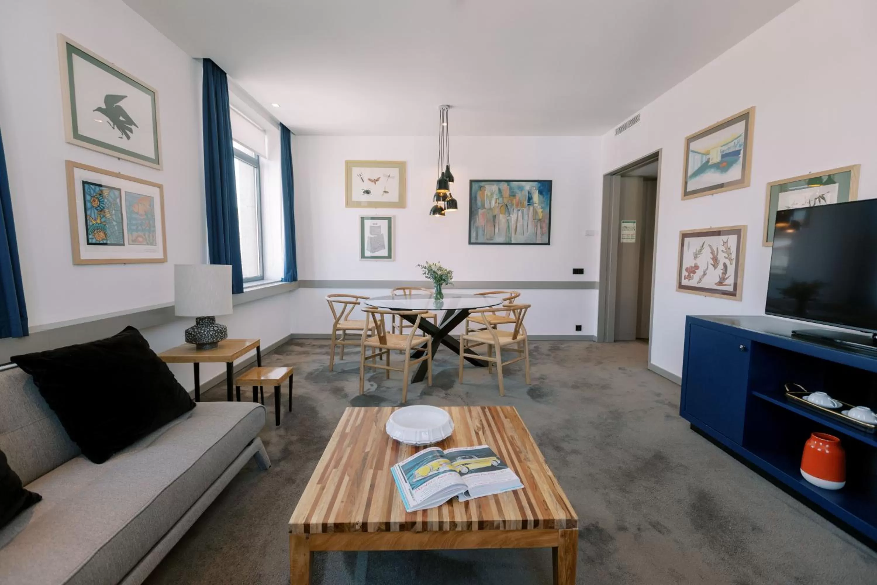 Living room in The Editory Artist Baixa Porto Hotel