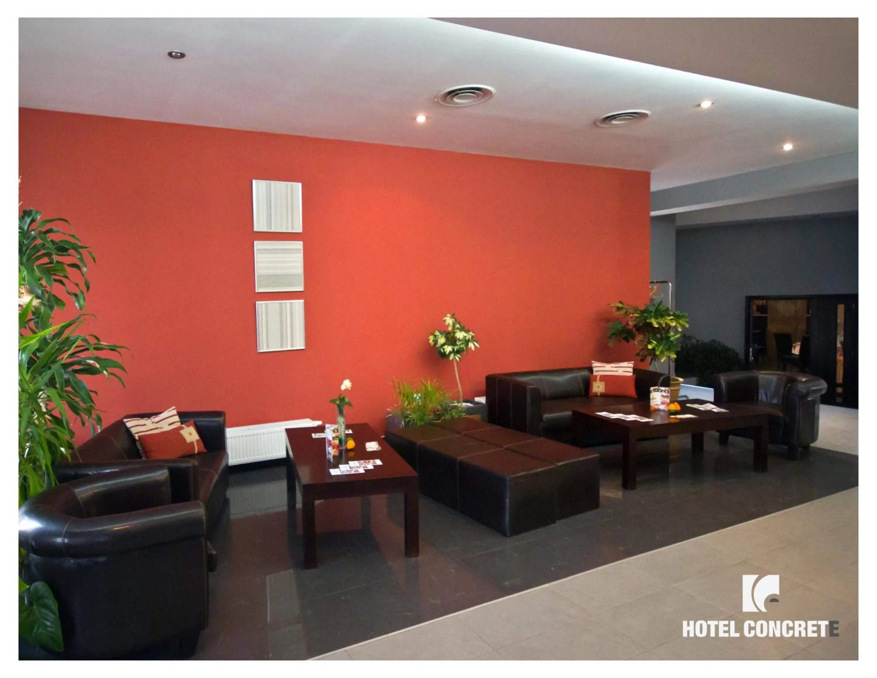 Lobby or reception, Lobby/Reception in Hotel Concrete