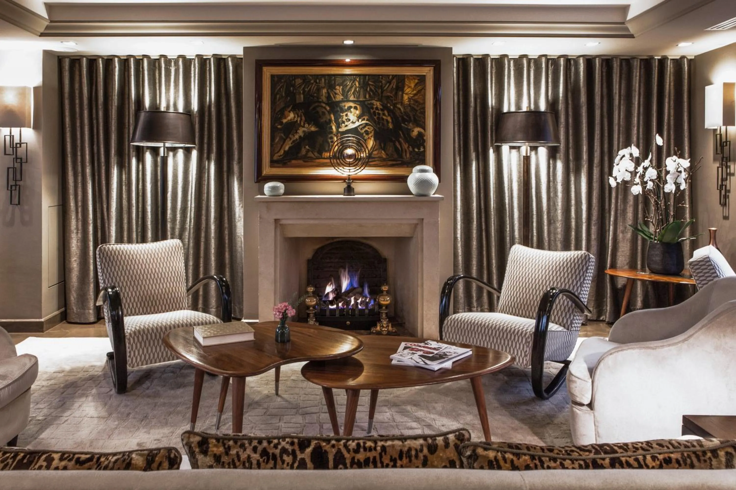 Living room in Esprit Saint Germain