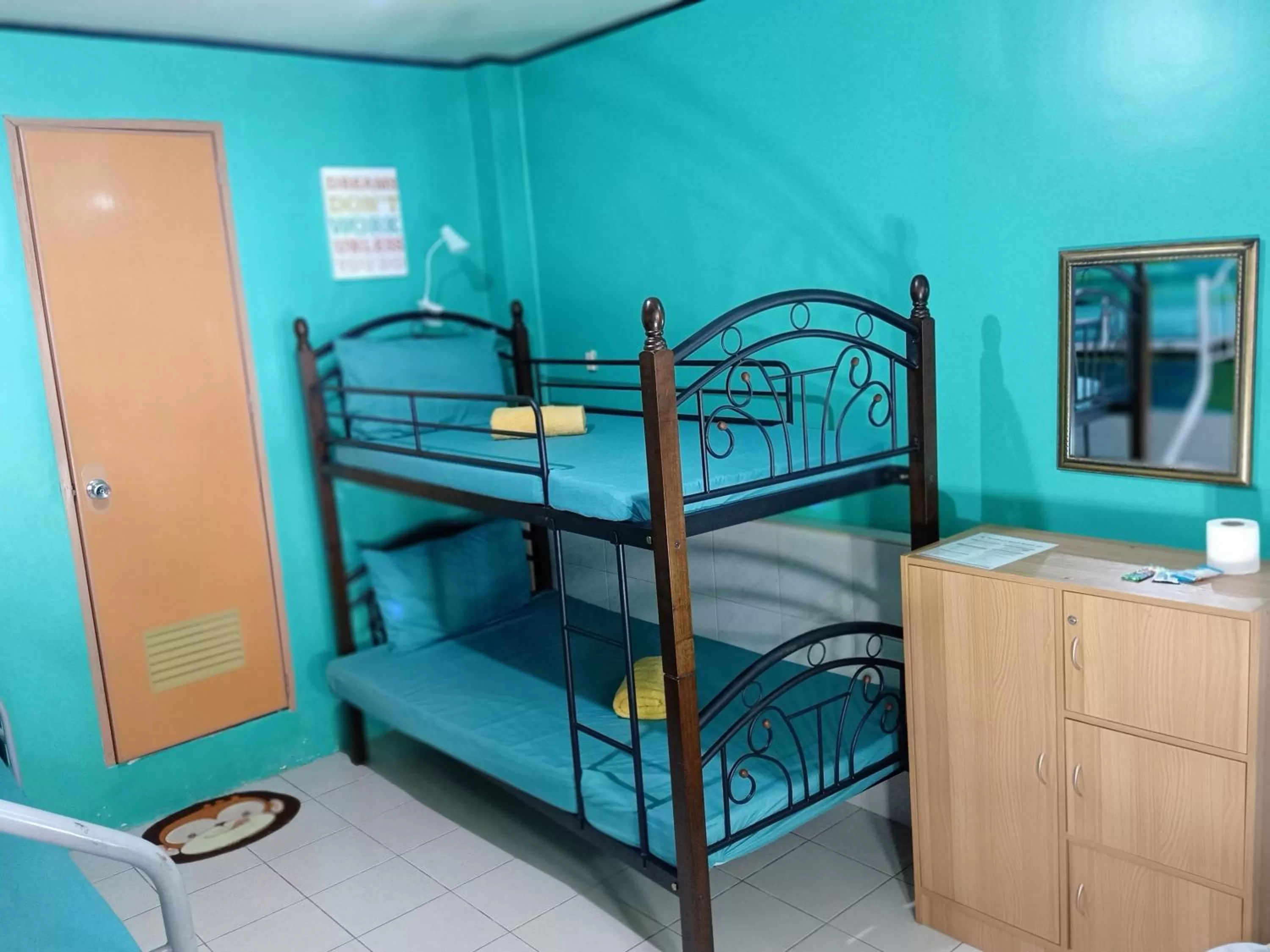 Bed in SmallFry's Beach Resort