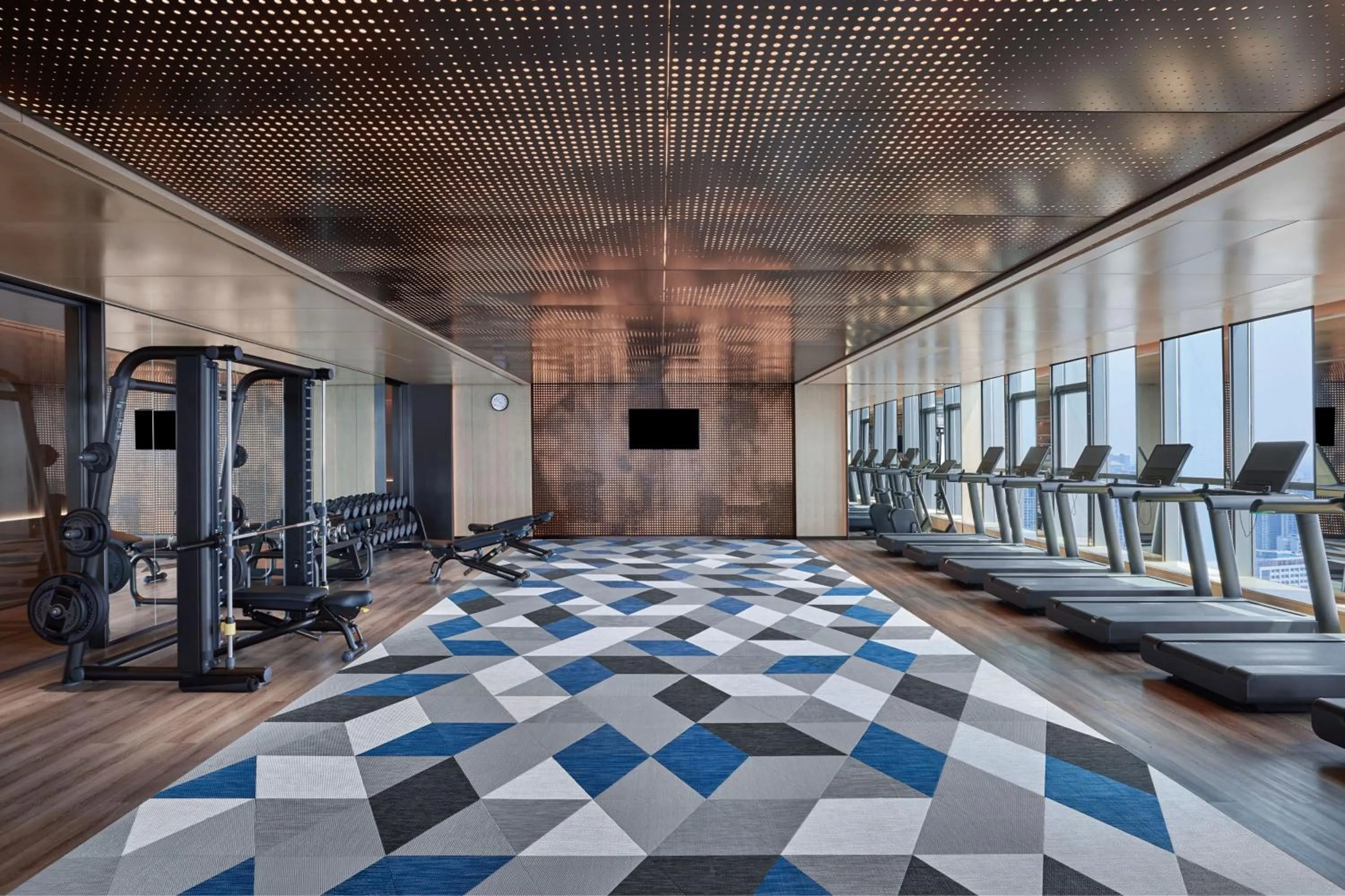 Fitness centre/facilities in JW Marriott Hotel Changsha