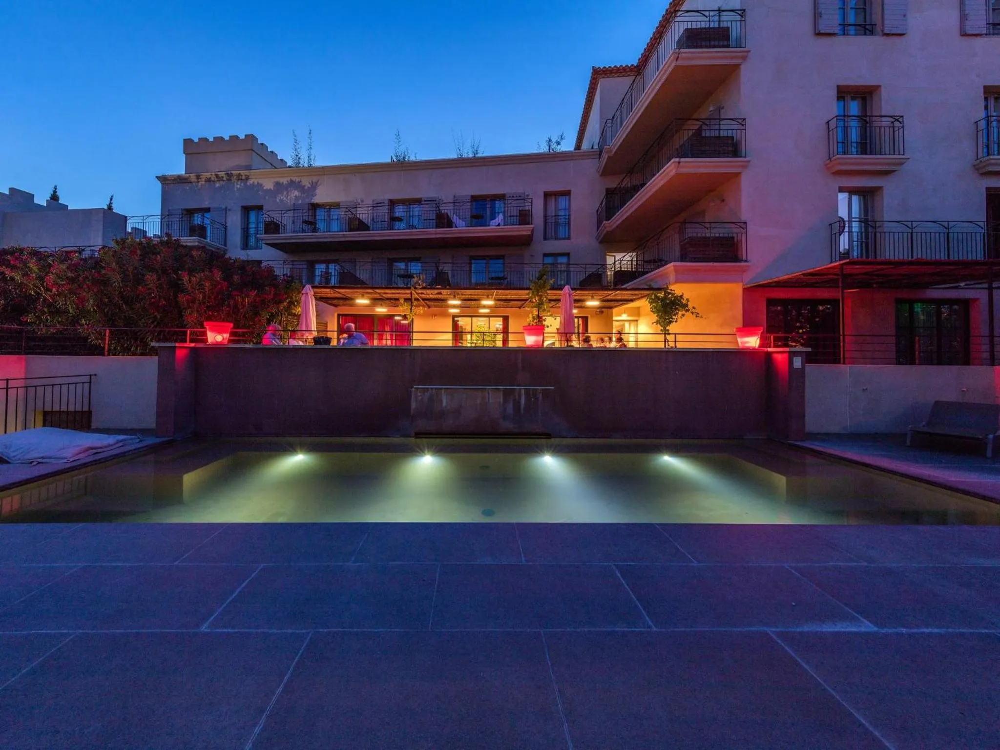 Pool view in Garrigae Distillerie de Pezenas - Hotellerie & Spa