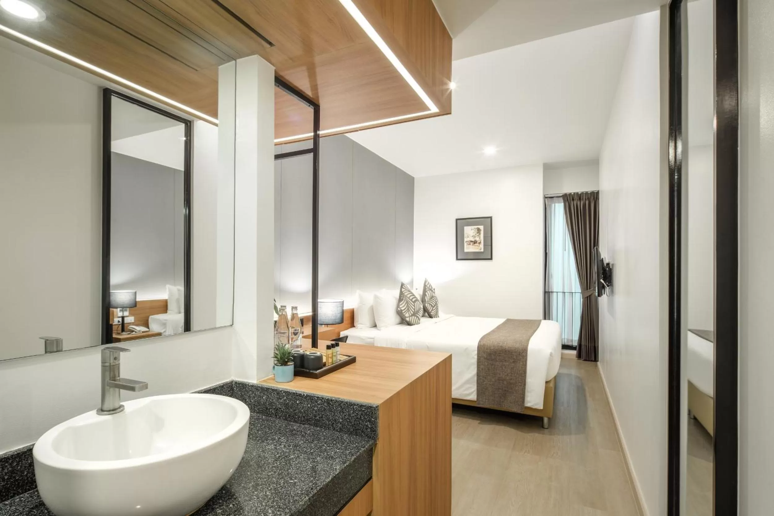 Photo of the whole room, Bed in Nap in Chiangmai