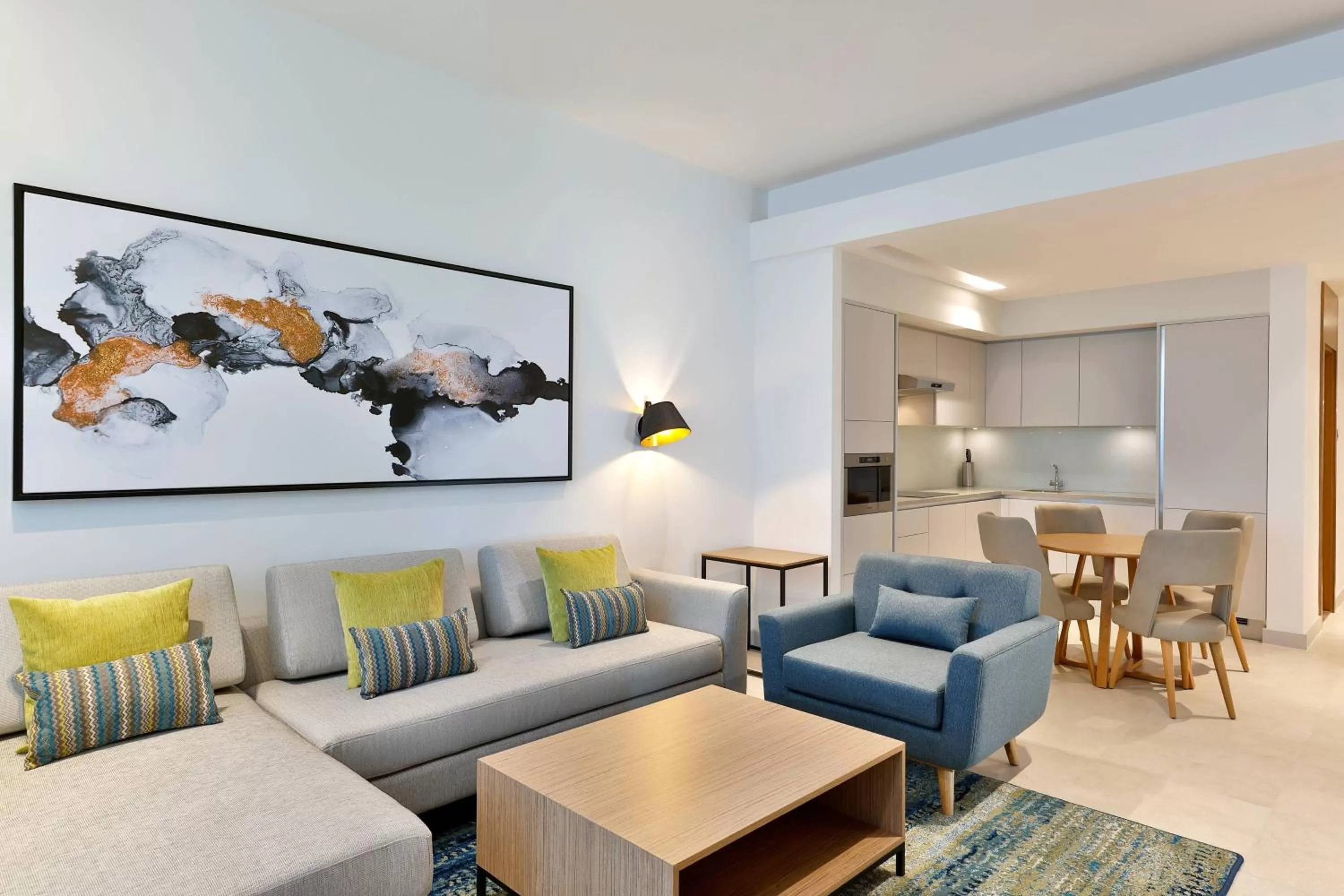 Living room, Seating Area in Residence Inn by Marriott Al Jaddaf